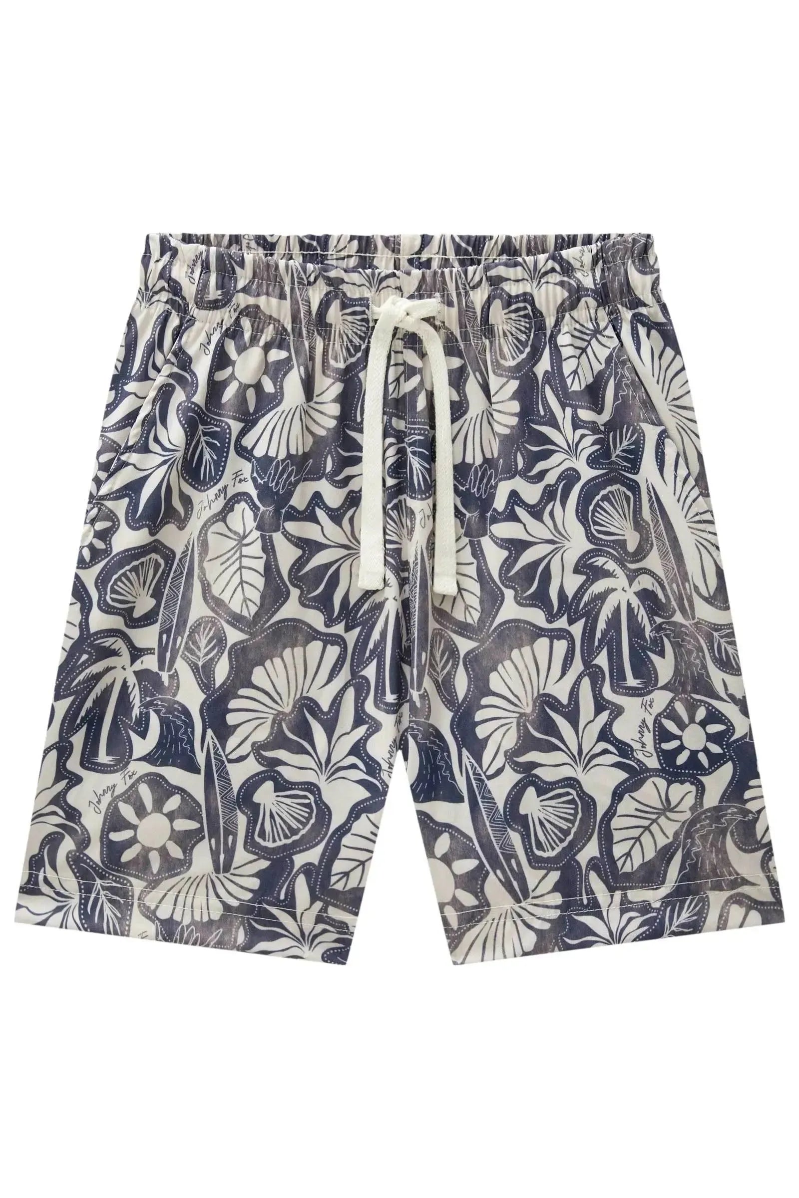 Bermuda Boxer em Nylon Ergonomic com Elastano 88280 Johnny Fox Teen Menino