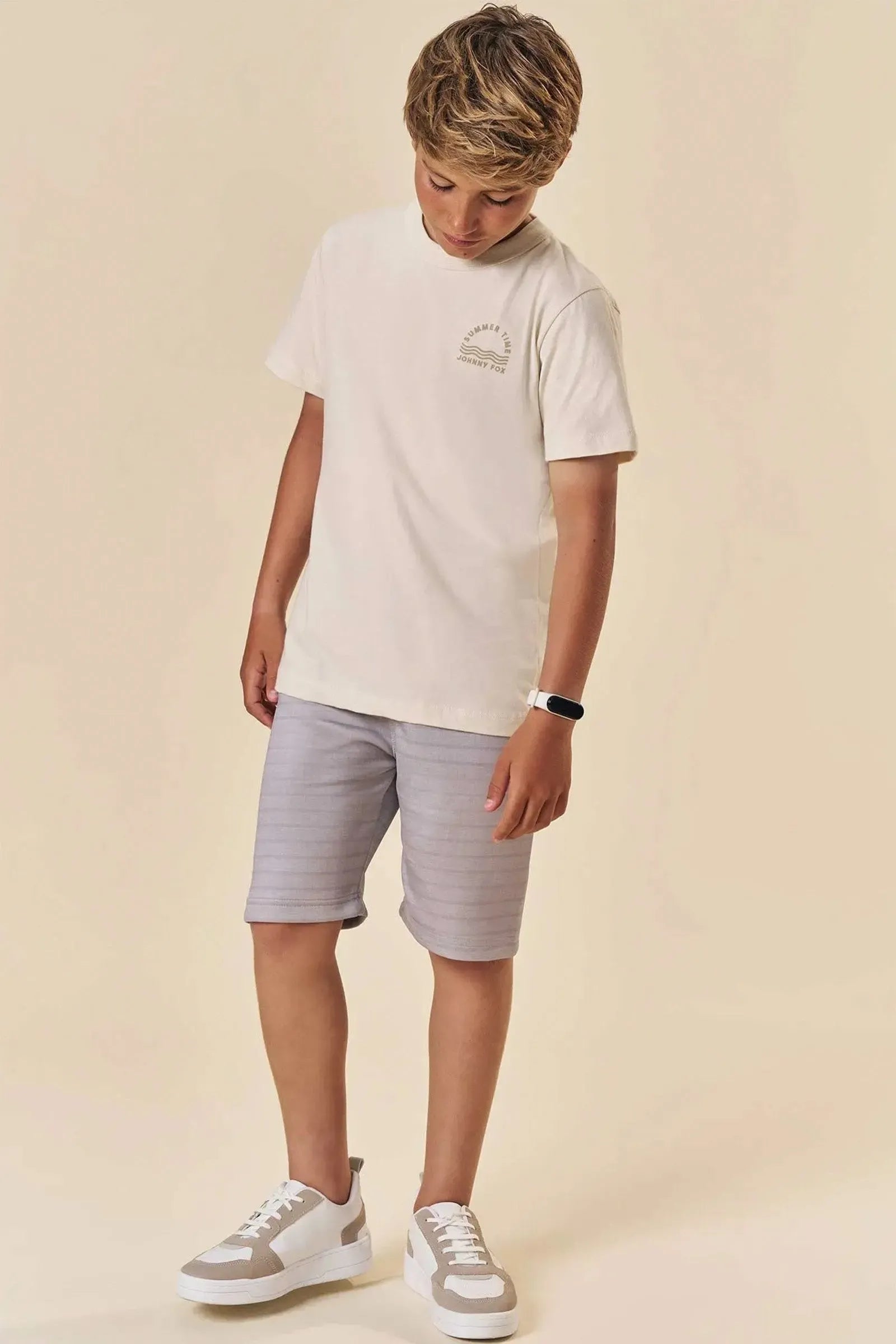 Bermuda em Airtech 86300 Johnny Fox Teen Menino