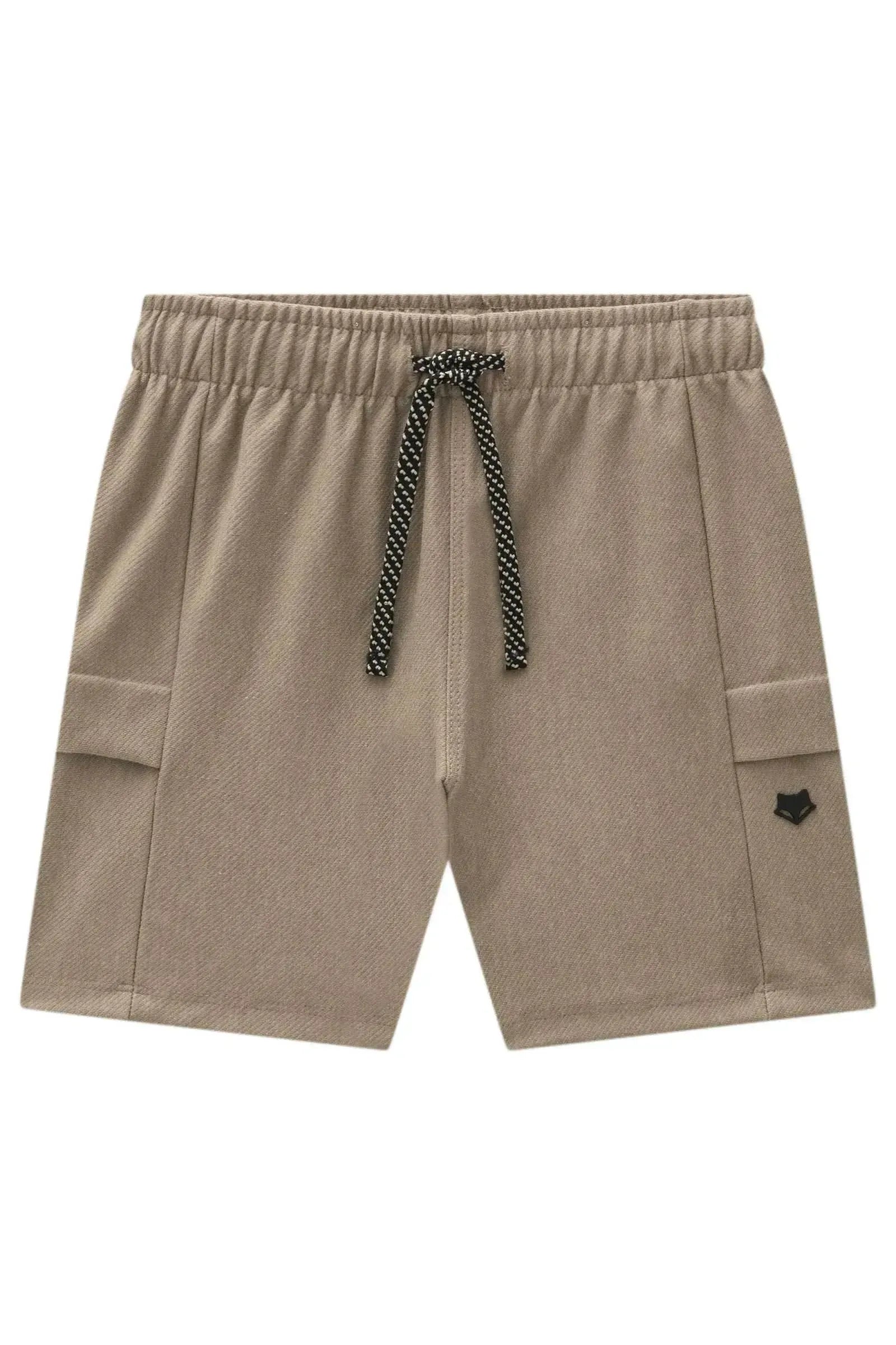 Bermuda em Cotton Jeans com Elastano 99262 Johnny Fox Teen Menino