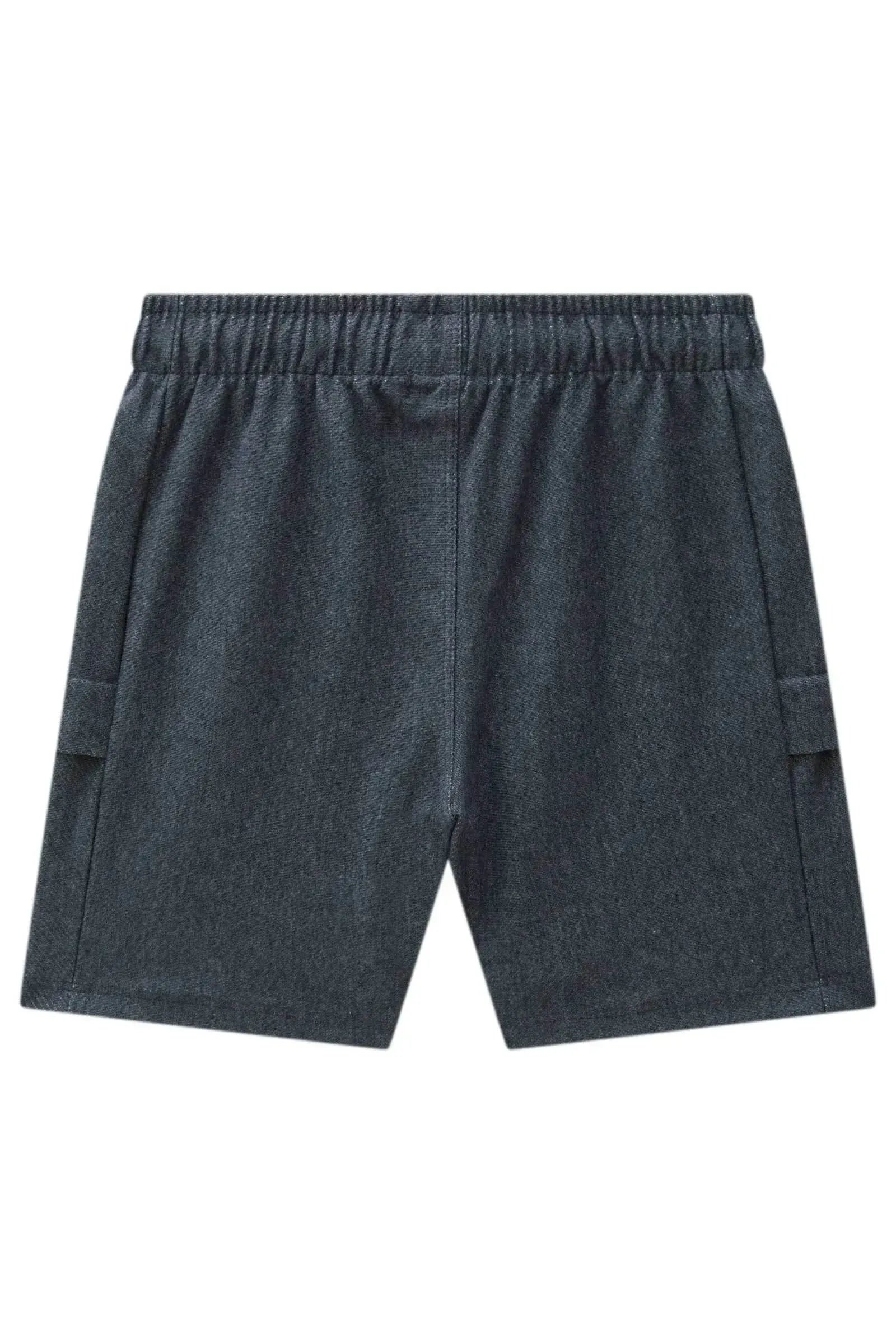 Bermuda em Cotton Jeans com Elastano 99262 Johnny Fox Teen Menino
