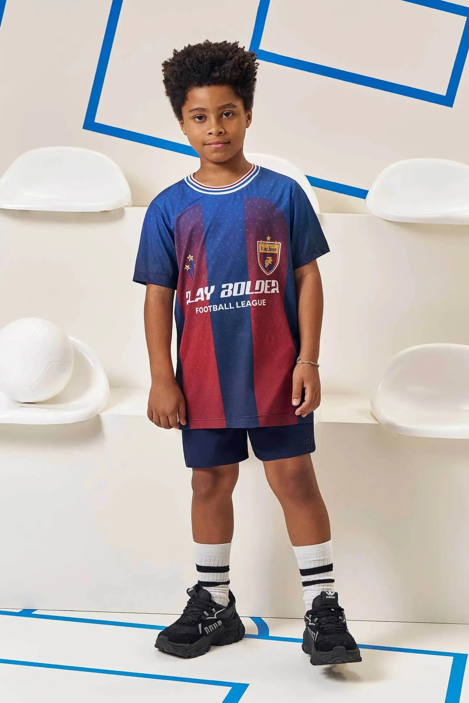 Bermuda em Hidronatic Supersoft Premium com Elastano 94748 LucBoo Infantil Menino