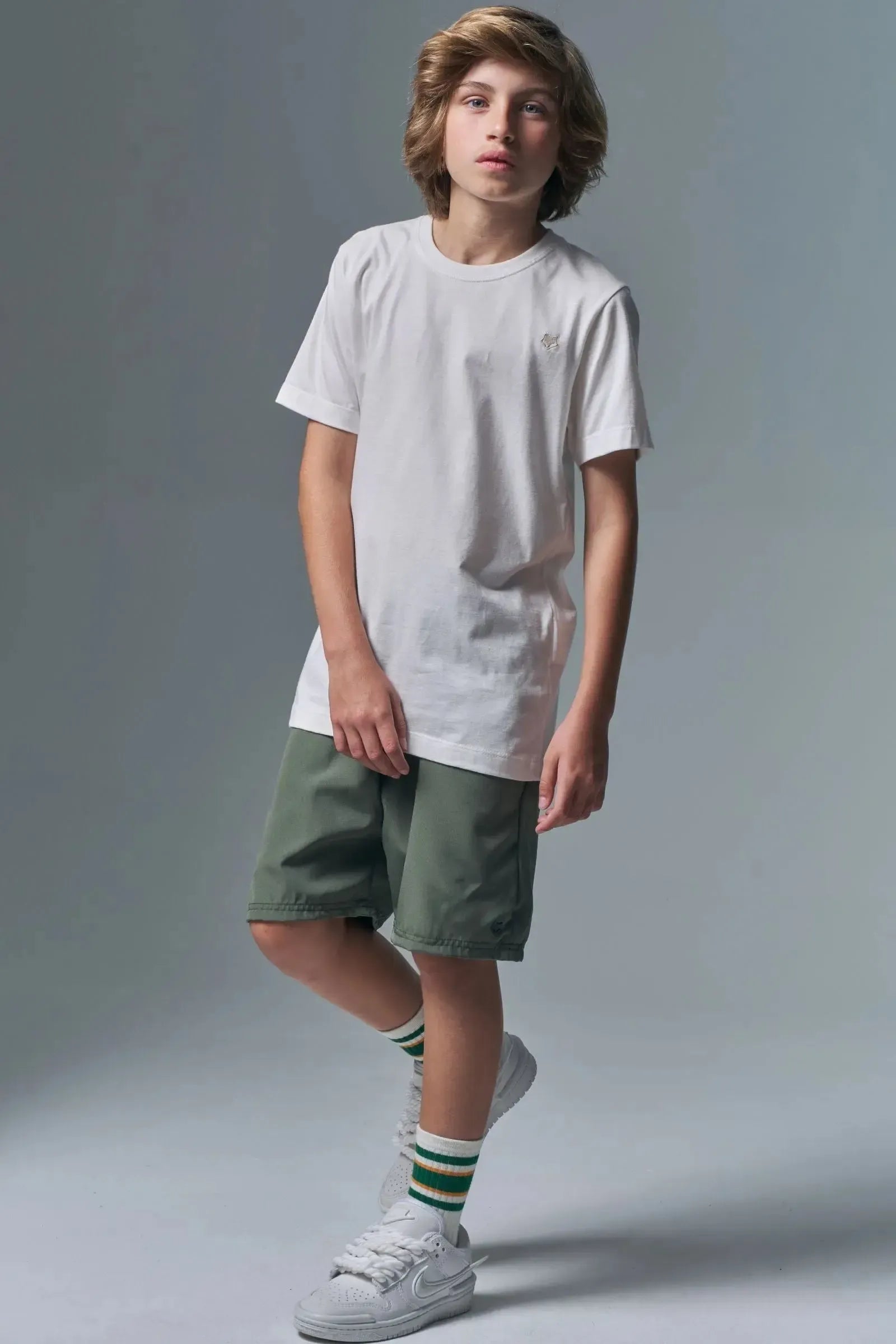 Bermuda em Hydronatic Supersoft com Elastano 94869 Johnny Fox Teen Menino