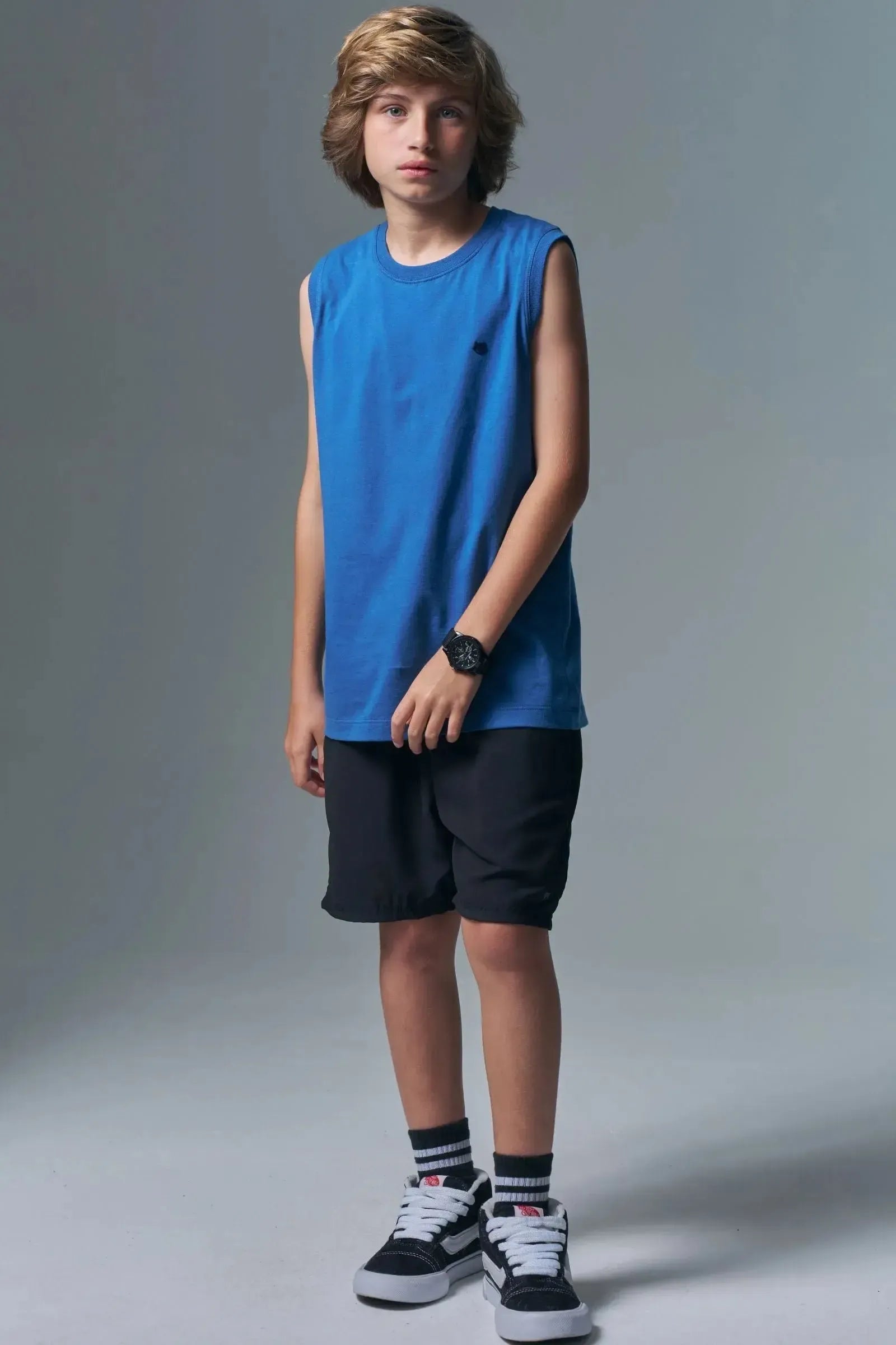 Bermuda em Hydronatic Supersoft com Elastano 94869 Johnny Fox Teen Menino