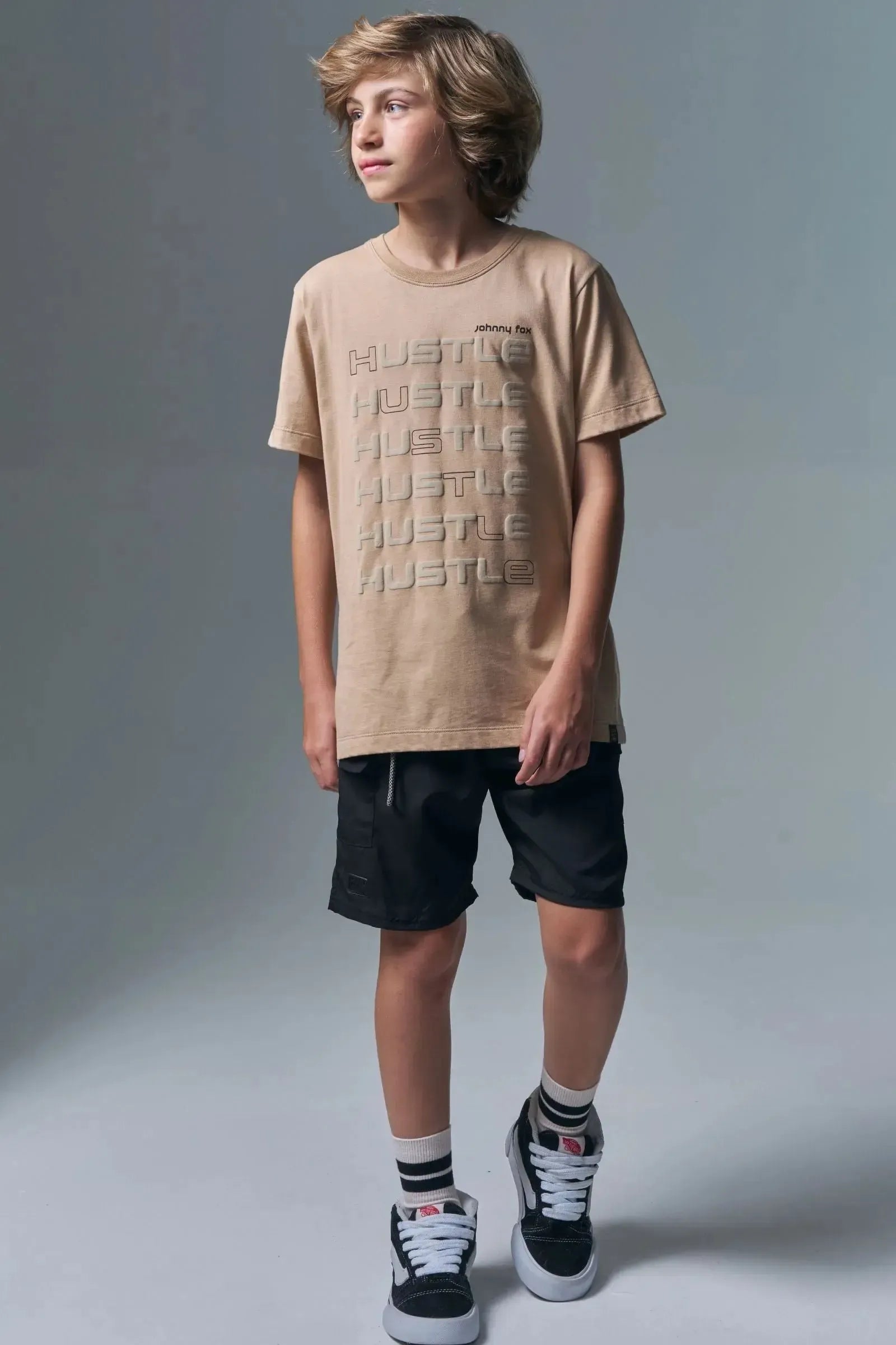 Bermuda em Hydronatic Supersoft com Elastano 96887 Johnny Fox Teen Menino