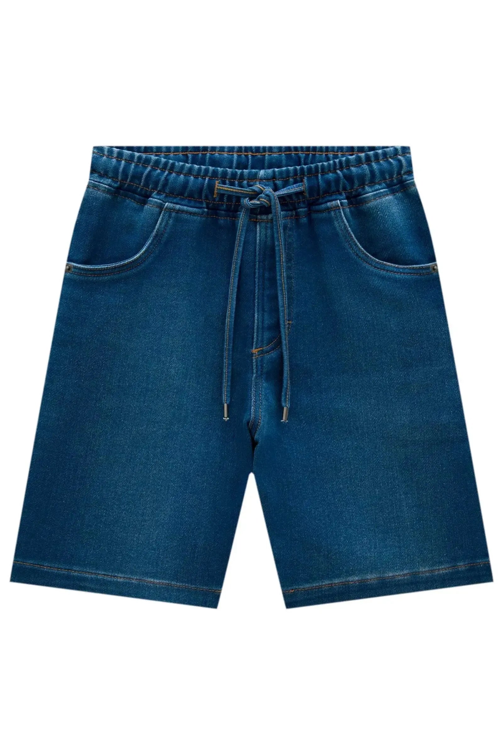 Bermuda em Jeans Street com Elastano 83538 Johnny Fox Teen Menino