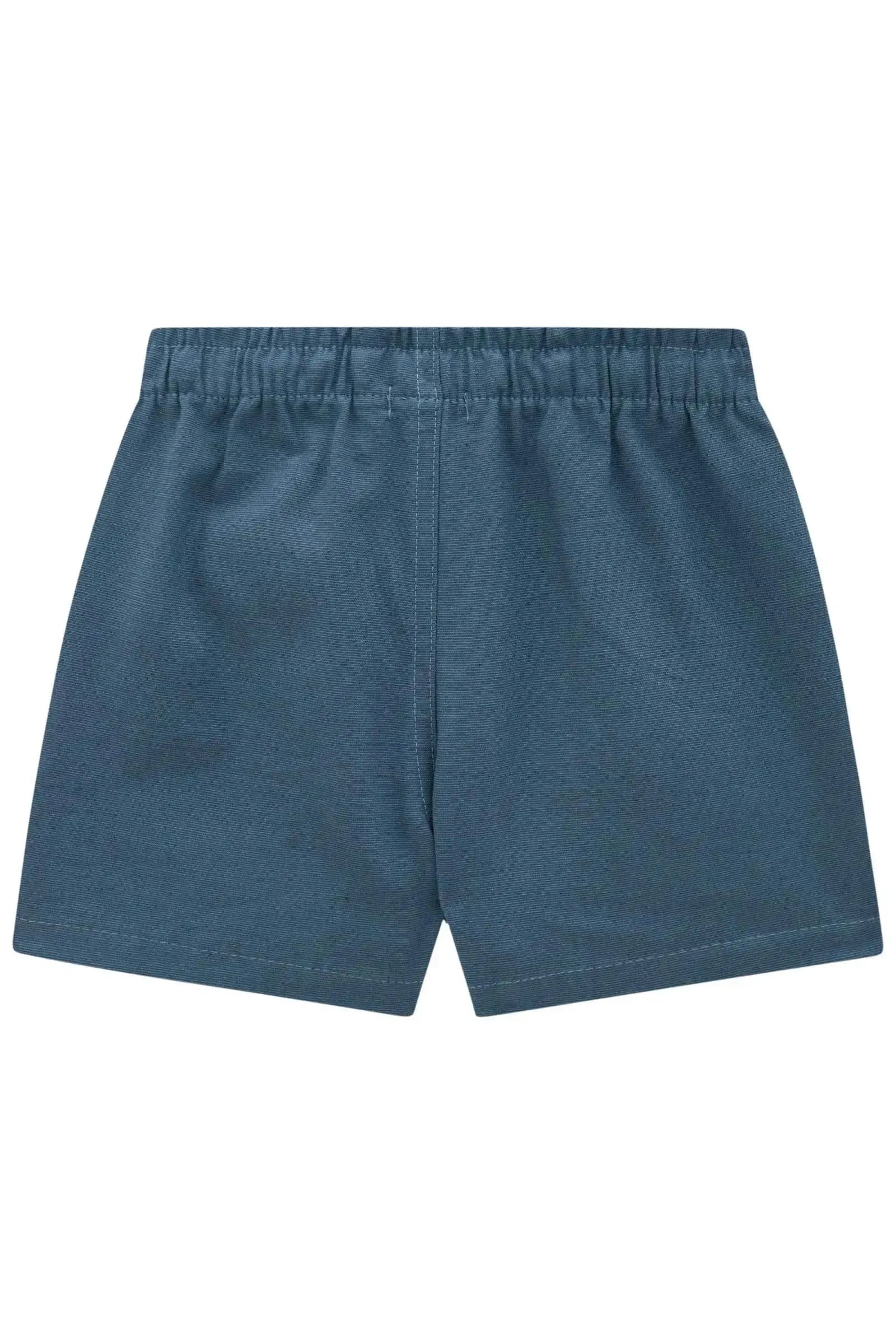 Bermuda em Linho Santorine com Elastano 86344 Johnny Fox Bebê Menino