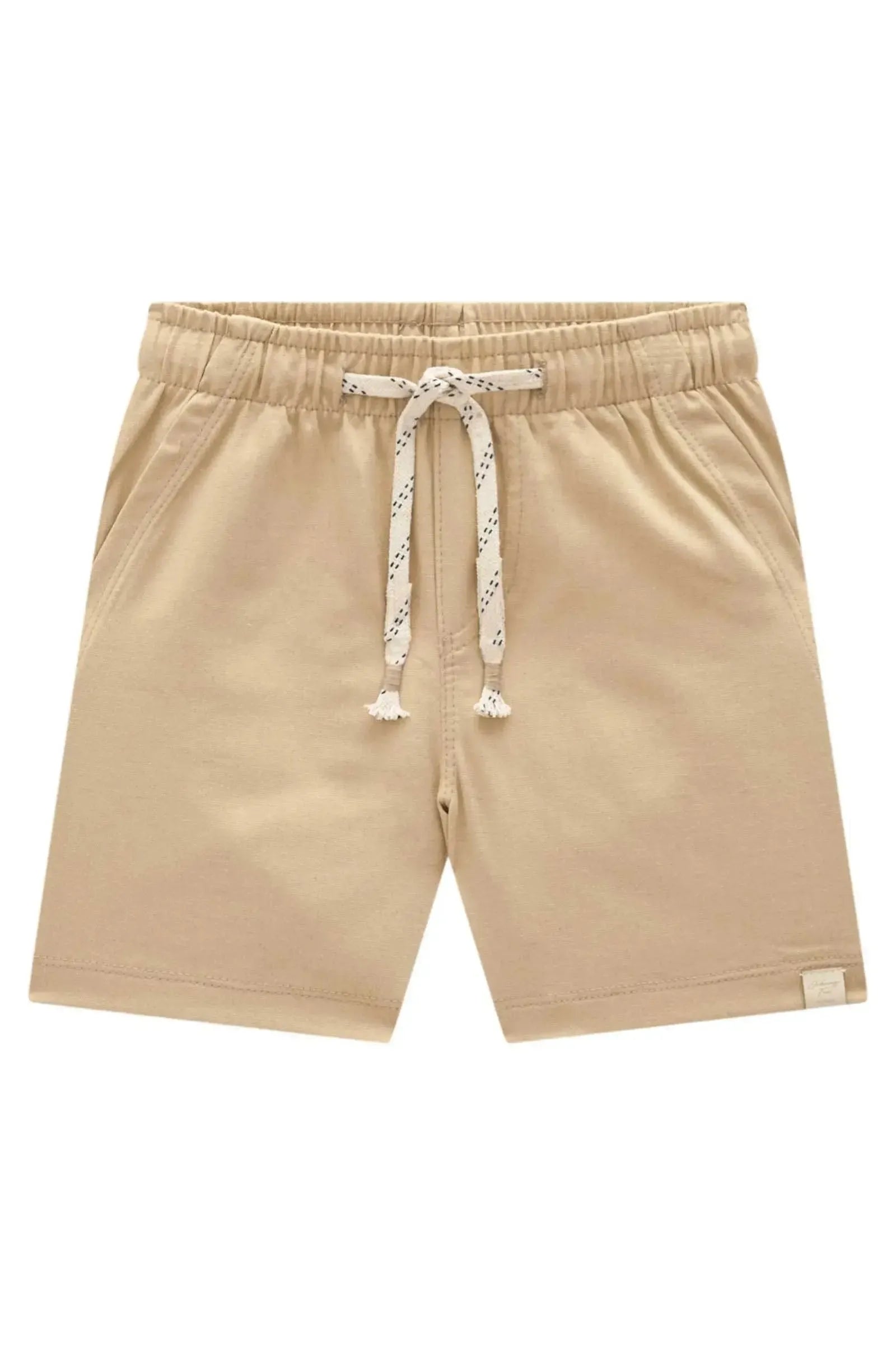 Bermuda em Linho Santorine com Elastano 94828 Johnny Fox Teen Menino