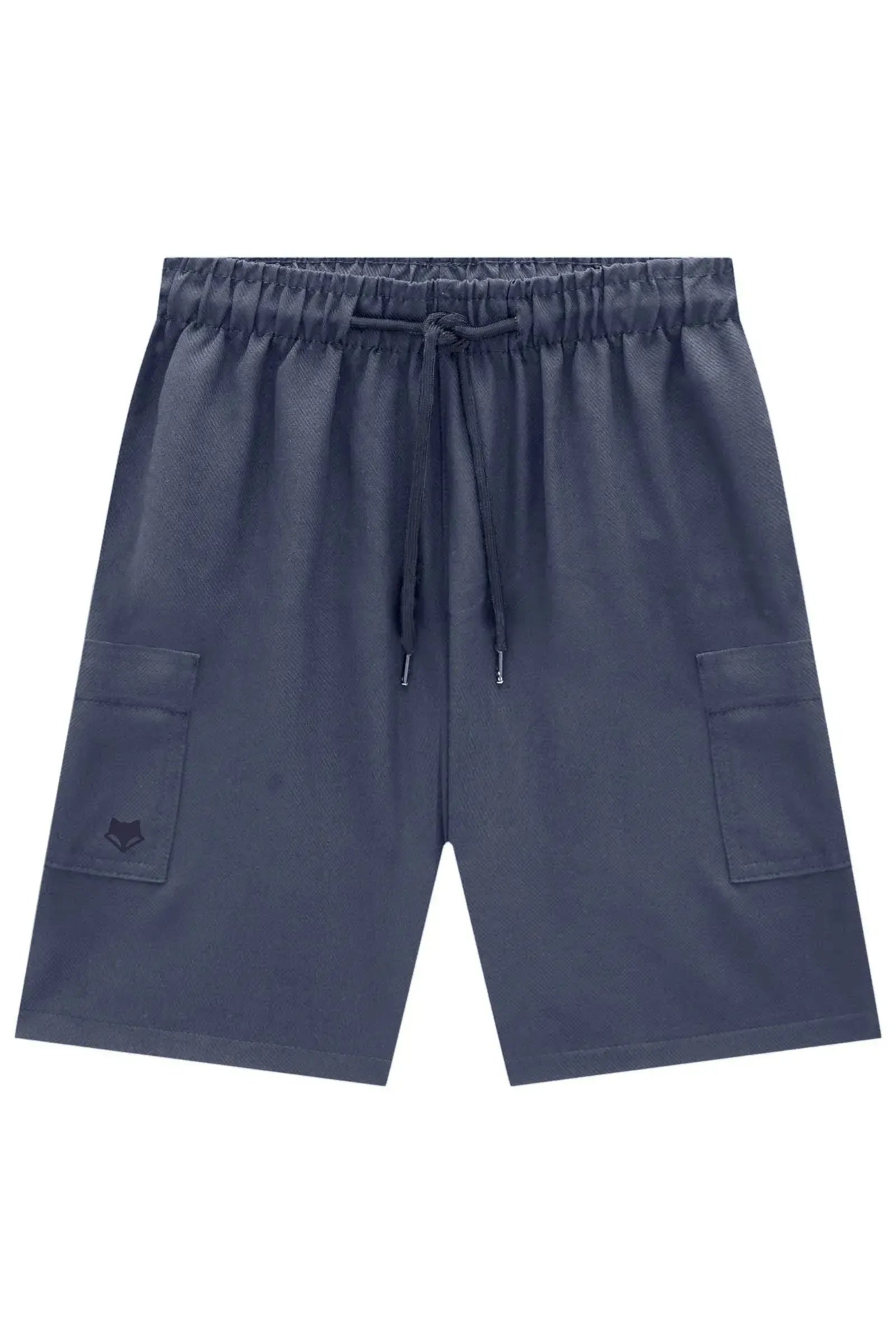 Bermuda em Malha Denim com Elastano 94128 Johnny Fox Teen Menino