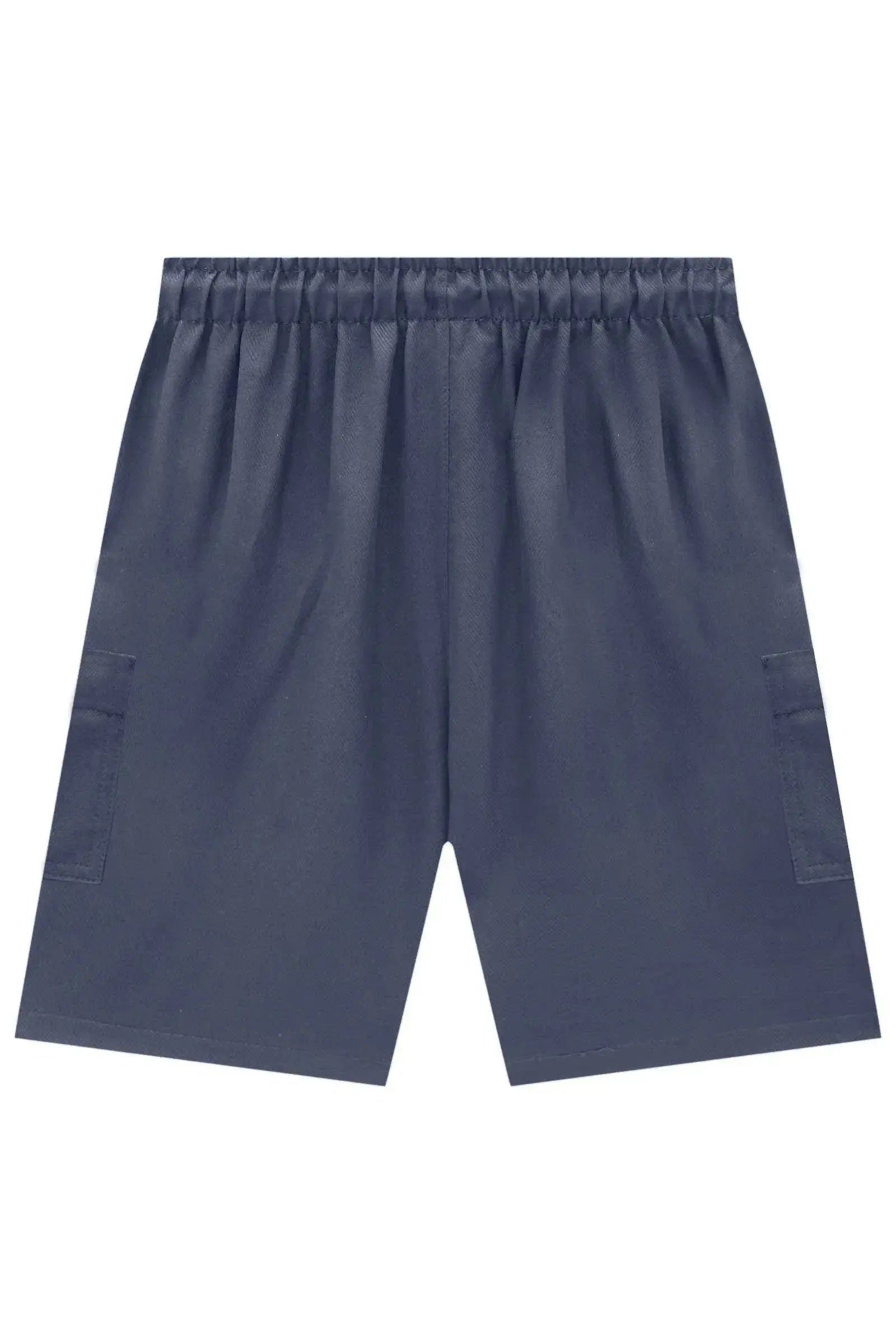 Bermuda em Malha Denim com Elastano 94128 Johnny Fox Teen Menino