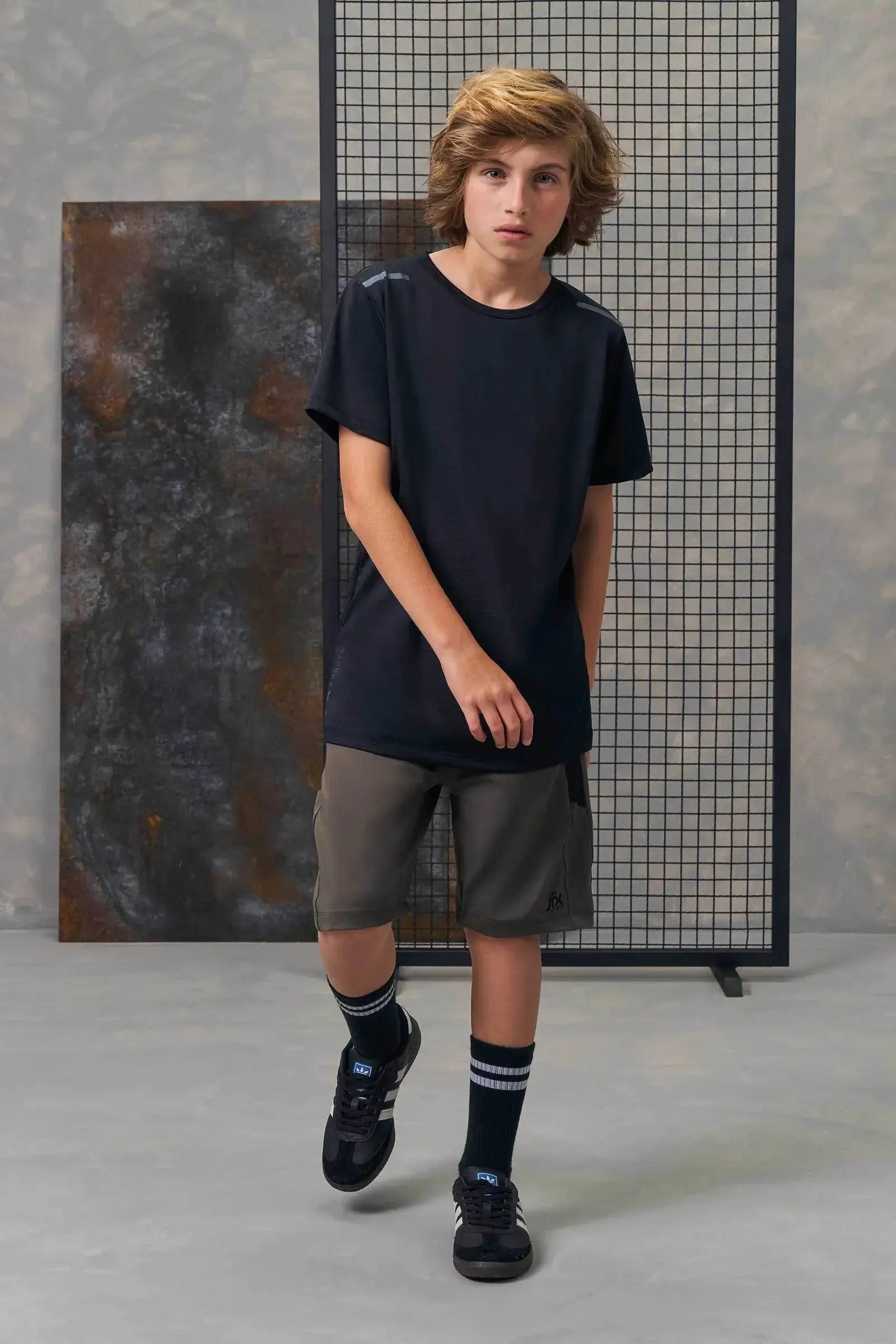 Bermuda em Malha Uv Dry com Proteção UV50+ 96055 Johnny Fox Teen Menino