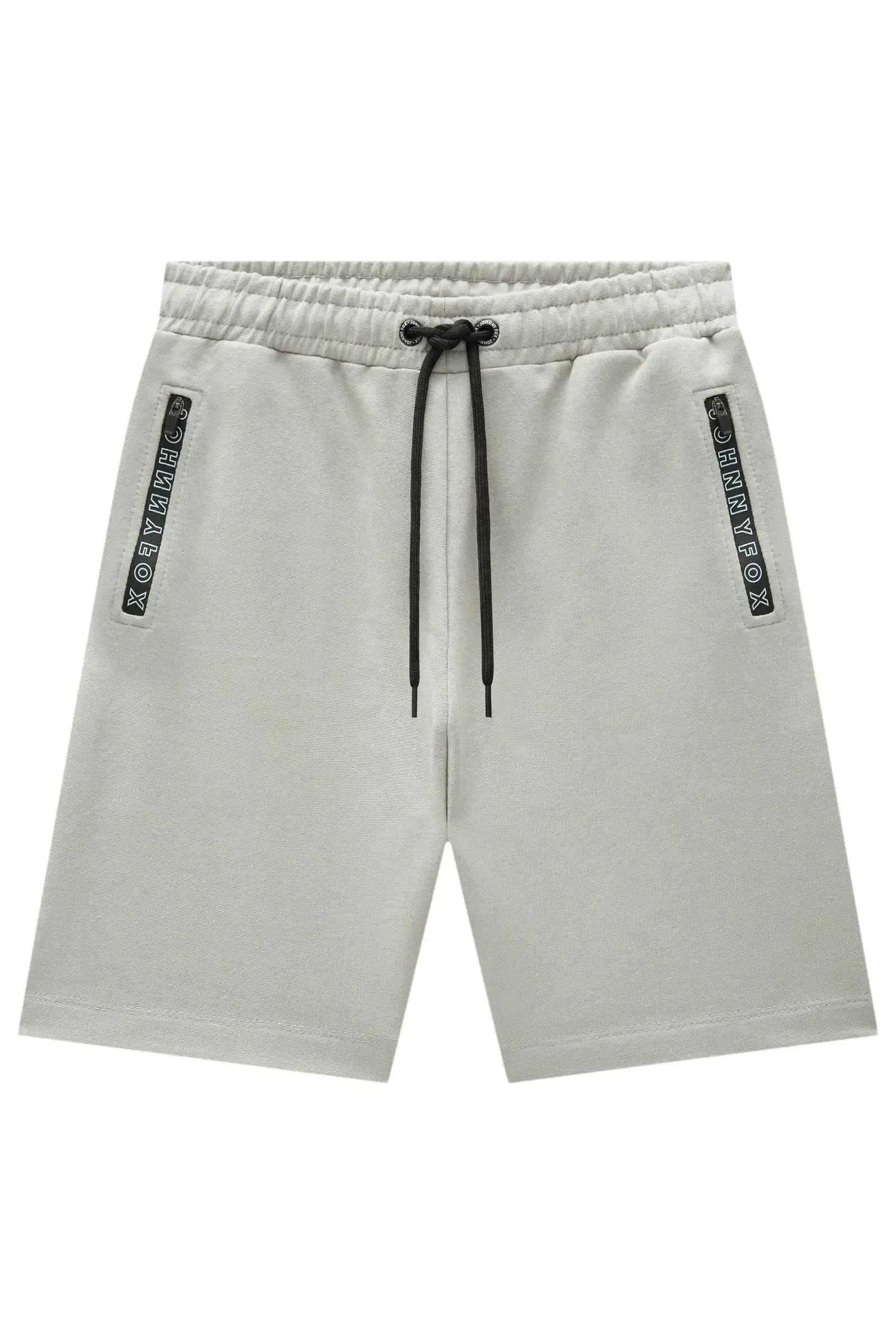 Bermuda em Moletom sem Pelúcia 84130 Johnny Fox Teen Menino