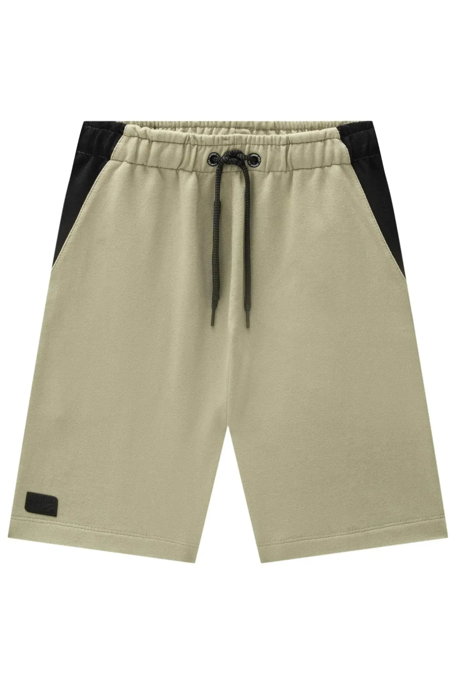 Bermuda em Moletom sem Pelúcia 87065 Johnny Fox Teen Menino