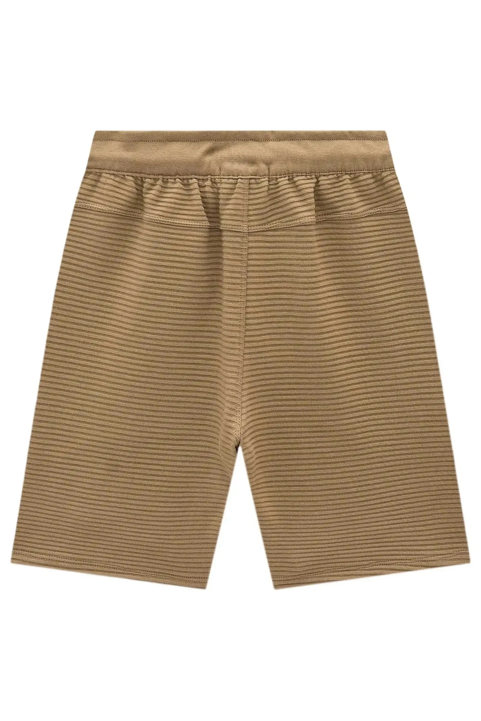 Bermuda em Moletom sem Pelúcia e Moletom Relevo 97864 Johnny Fox Teen Menino