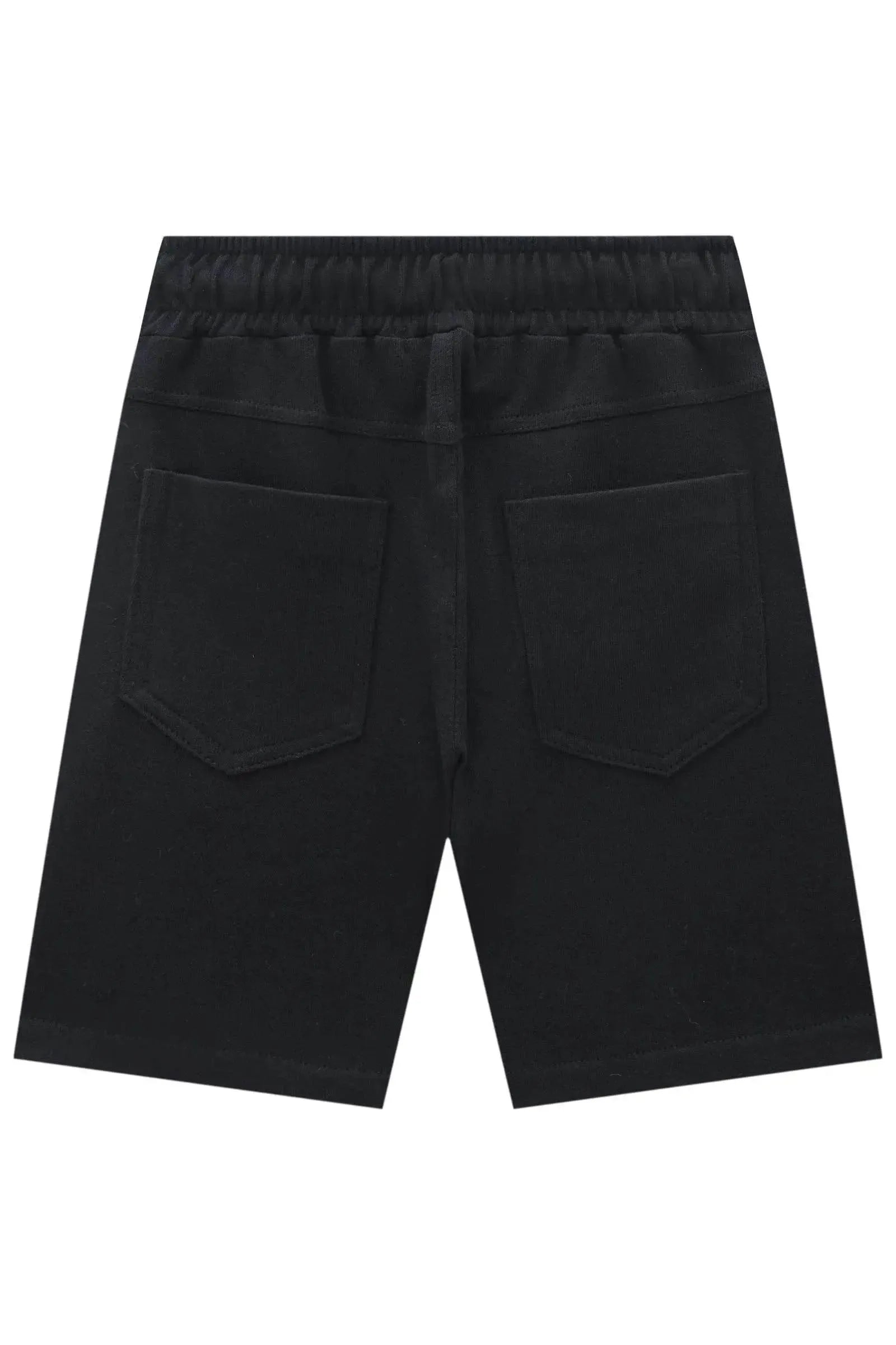 Bermuda em Moletwill com Elastano 93719 LucBoo Infantil Menino