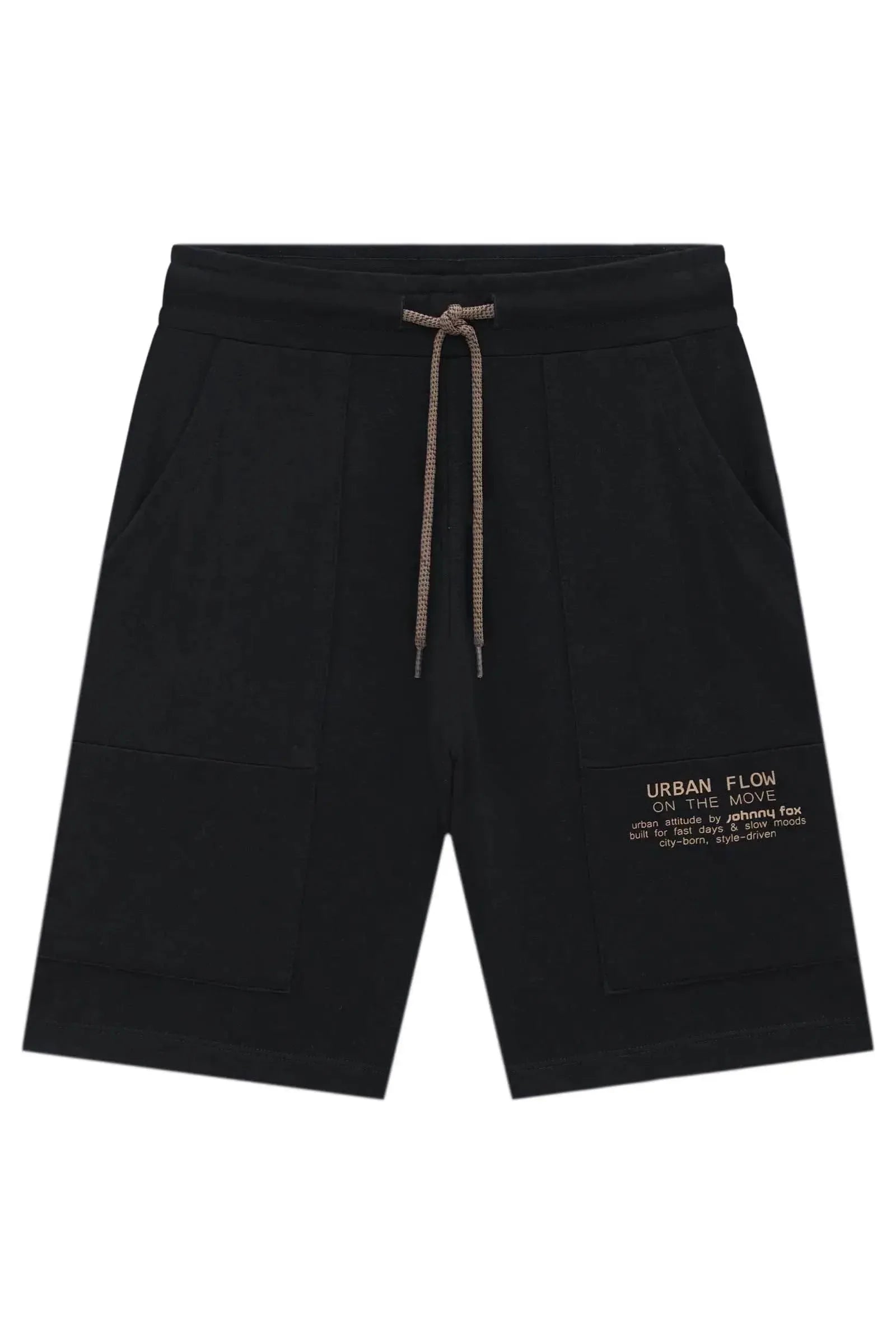 Bermuda em Molevisco com Elastano 97020 Johnny Fox Teen Menino