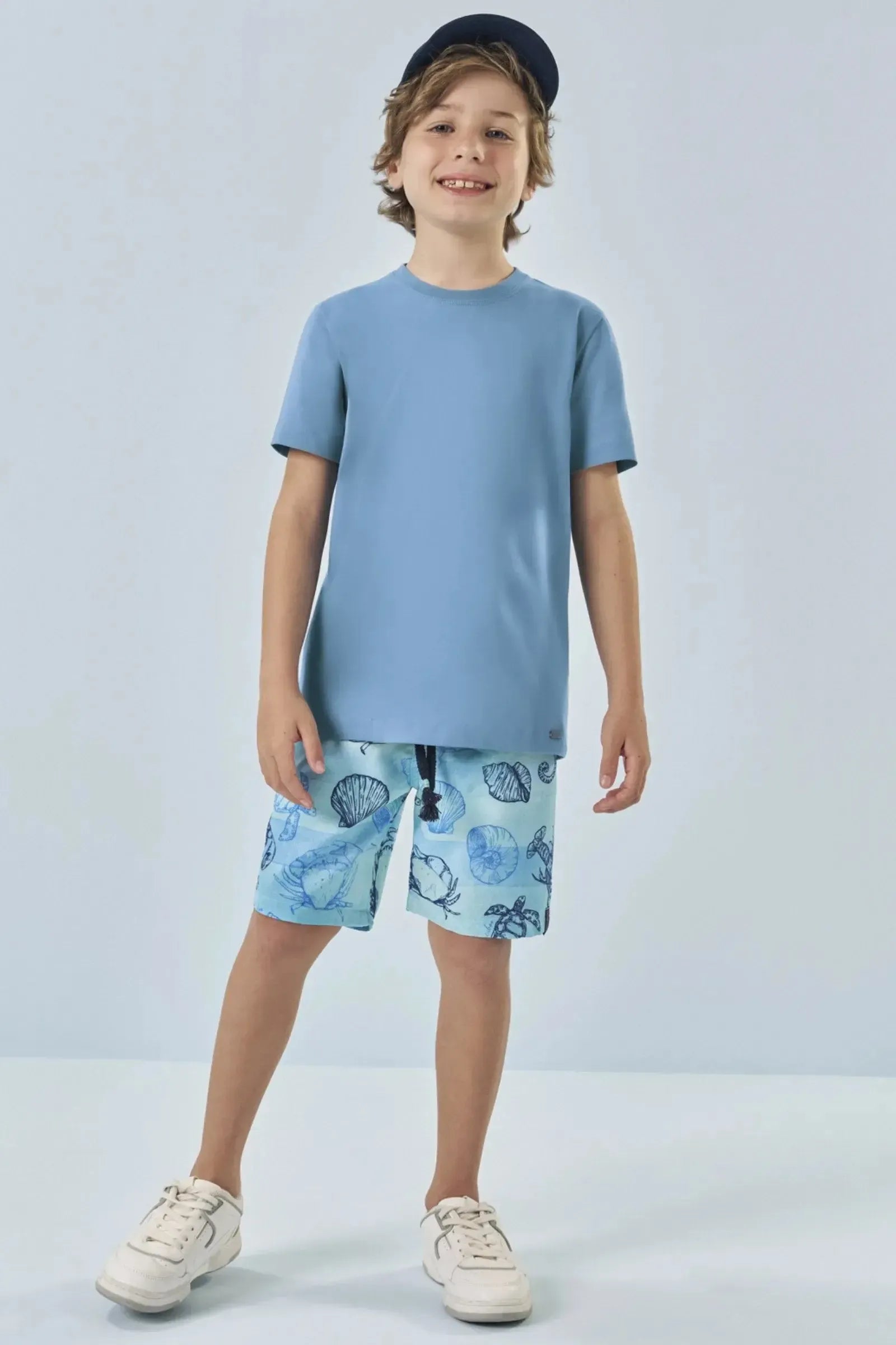 Bermuda em Nylon Ergonomic com Elastano 83628 LucBoo Infantil Menino