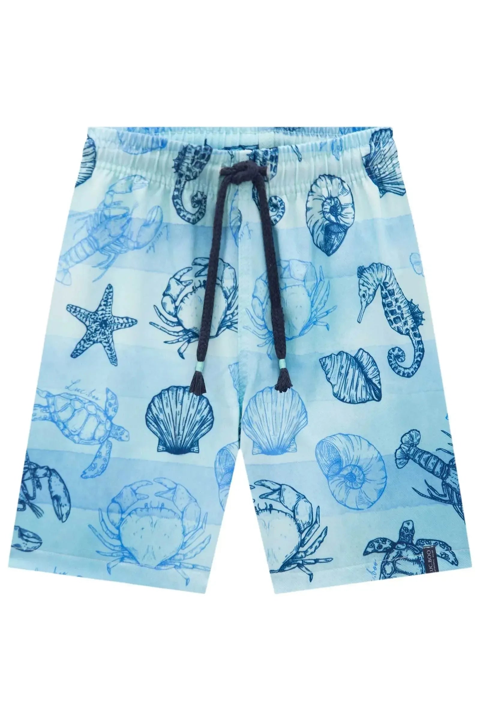 Bermuda em Nylon Ergonomic com Elastano 83628 LucBoo Infantil Menino