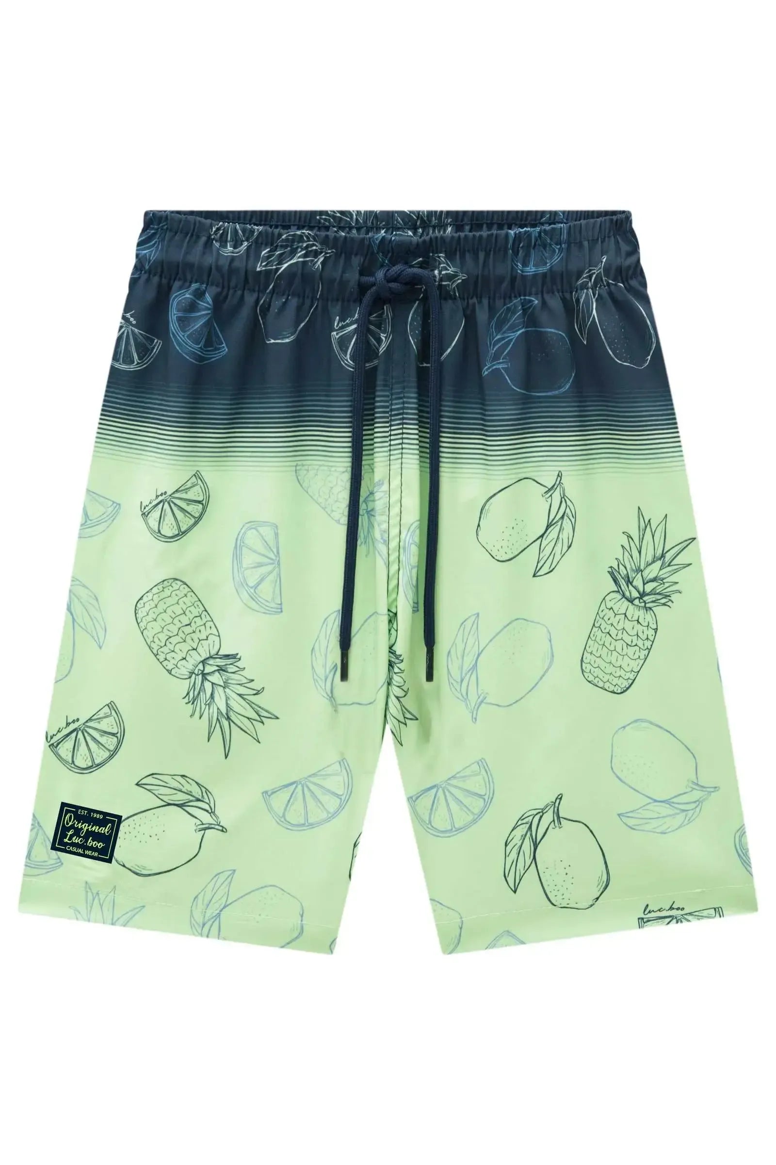 Bermuda em Nylon Ergonomic com Elastano 84222 LucBoo Infantil Menino