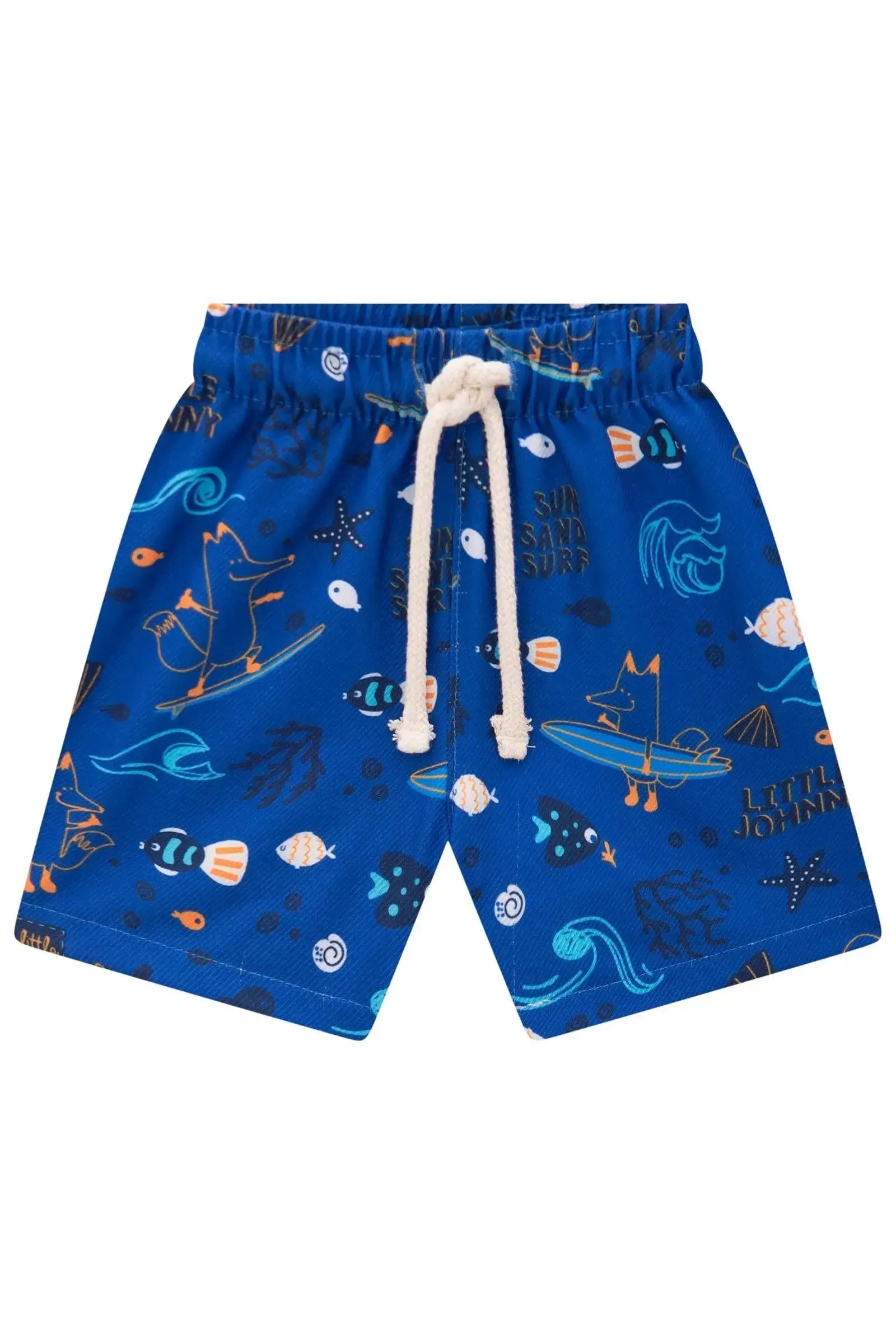 Bermuda em Nylon Ergonomic com Elastano 84974 Johnny Fox Bebê Menino