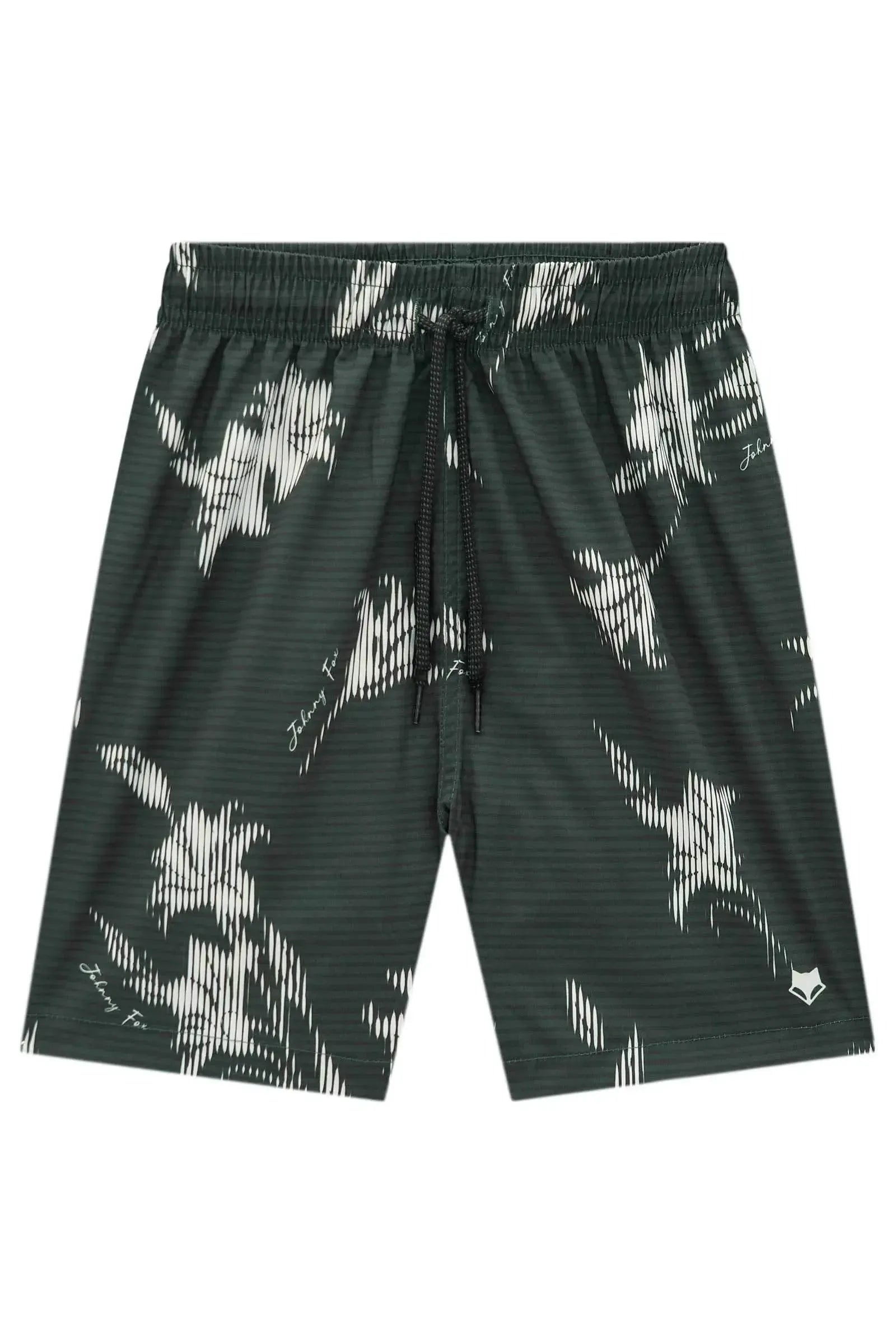 Bermuda em Nylon Ergonomic com Elastano 96697 Johnny Fox Teen Menino