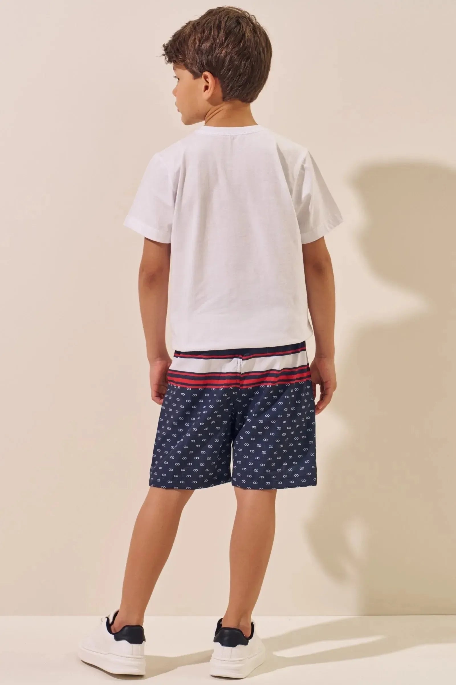 Bermuda em Nylon Ergonomic com Elastano 97011 LucBoo Infantil Menino