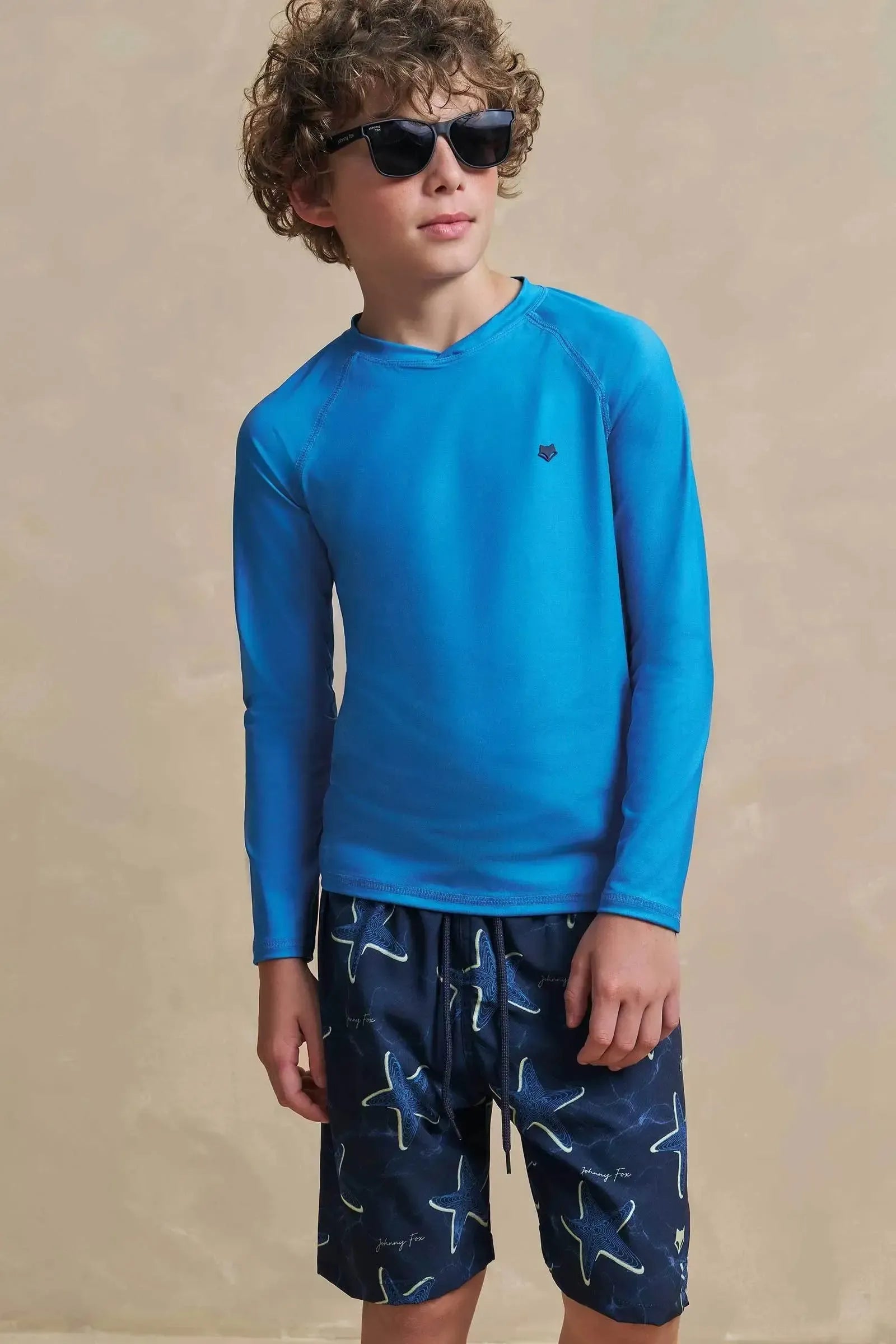 Bermuda em Nylon Ergonomic com Elastano 97302 Johnny Fox Teen Menino