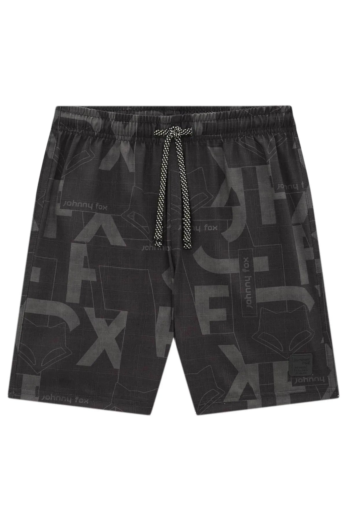 Bermuda em Nylon Ergonomic com Elastano 97820 Johnny Fox Teen Menino