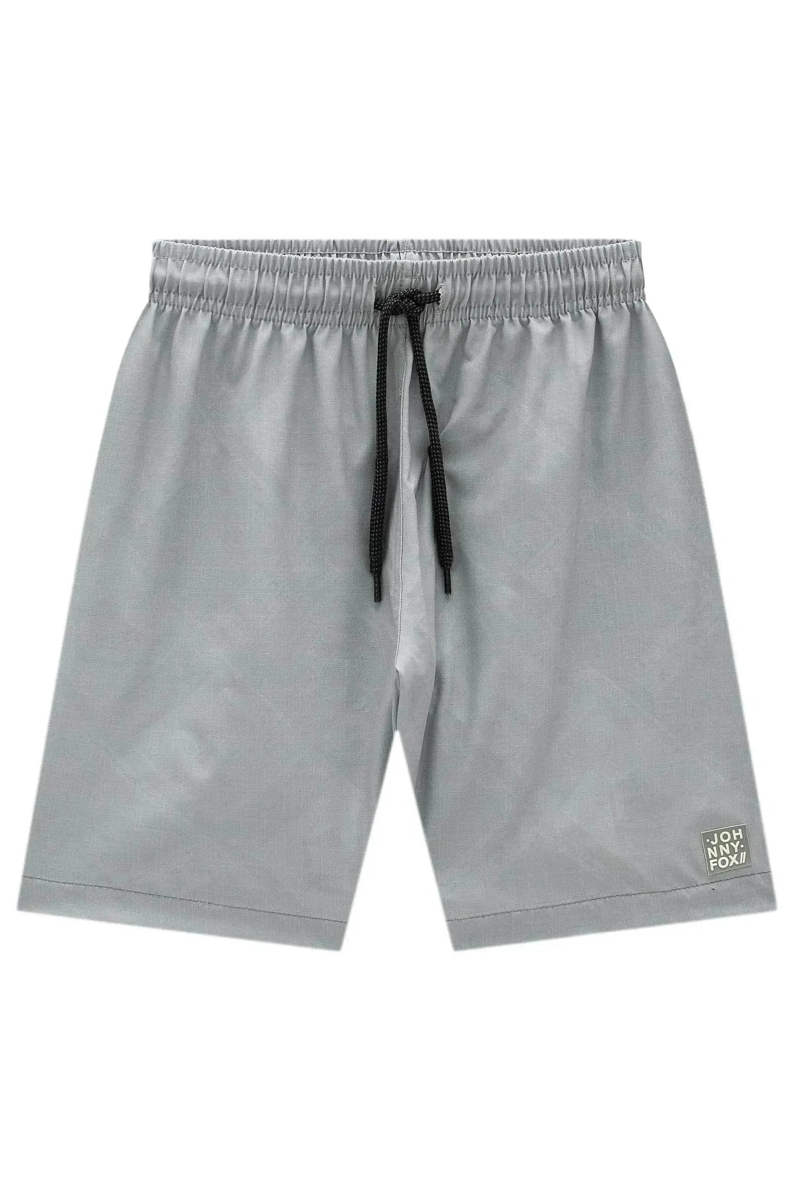 Bermuda em Nylon Ergonomic com Elastano (estampa Aqua) 99028 Johnny Fox Teen Menino