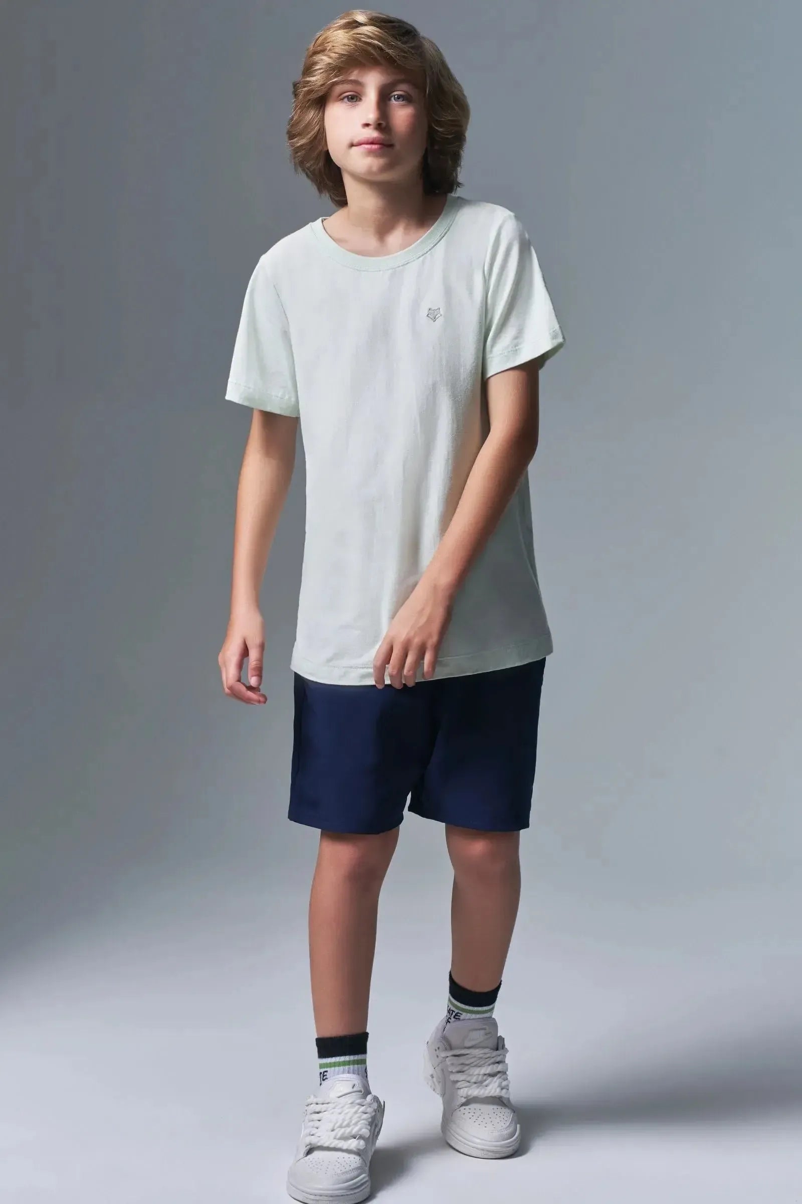 Bermuda em Nylon Hydronatic Supersoft com Elastano 94868 Johnny Fox Teen Menino