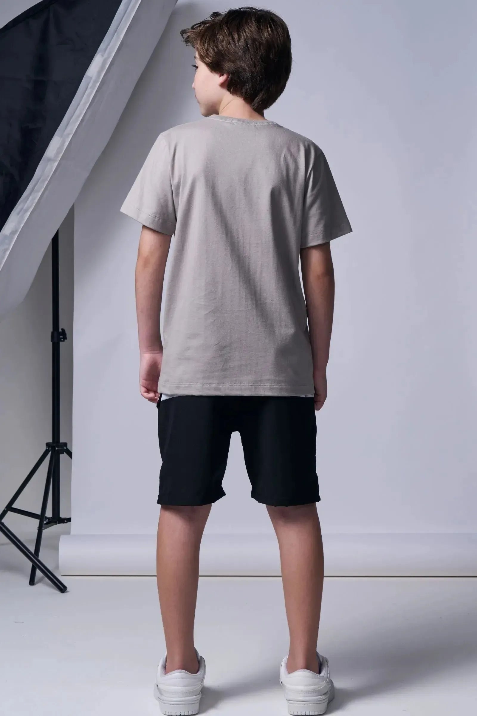 Bermuda em Nylon Hydronatic Supersoft com Elastano 96373 Johnny Fox Teen Menino