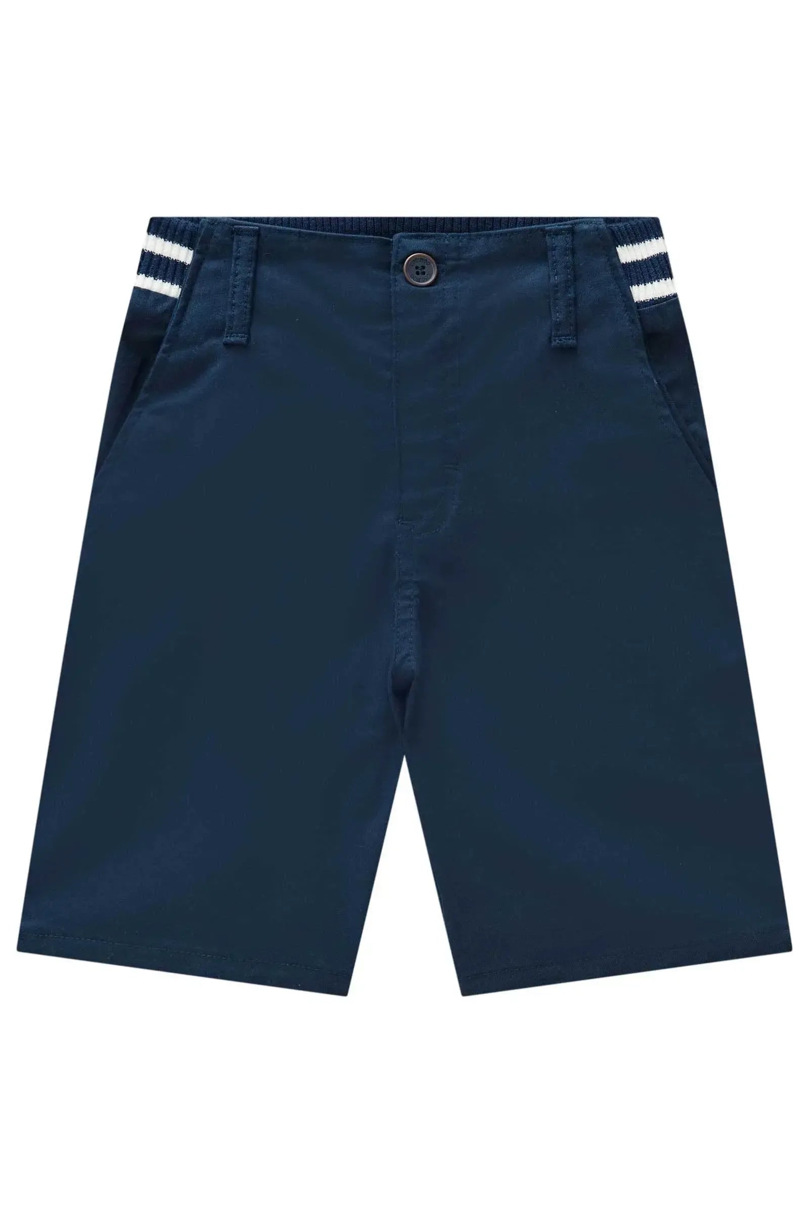 Bermuda em Sarja Caribe com Elastano 84249 LucBoo Infantil Menino