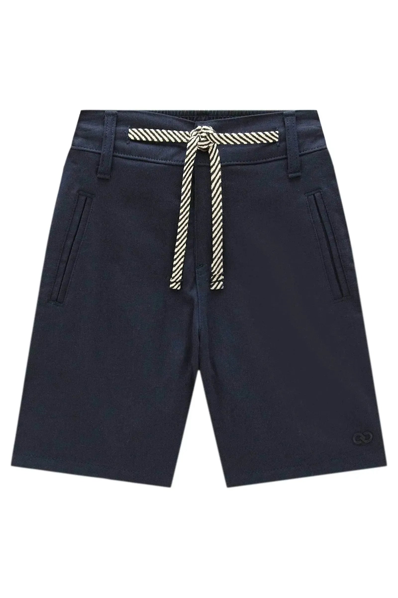 Bermuda em Sarja Girassol com Elastano 98405 LucBoo Infantil Menino