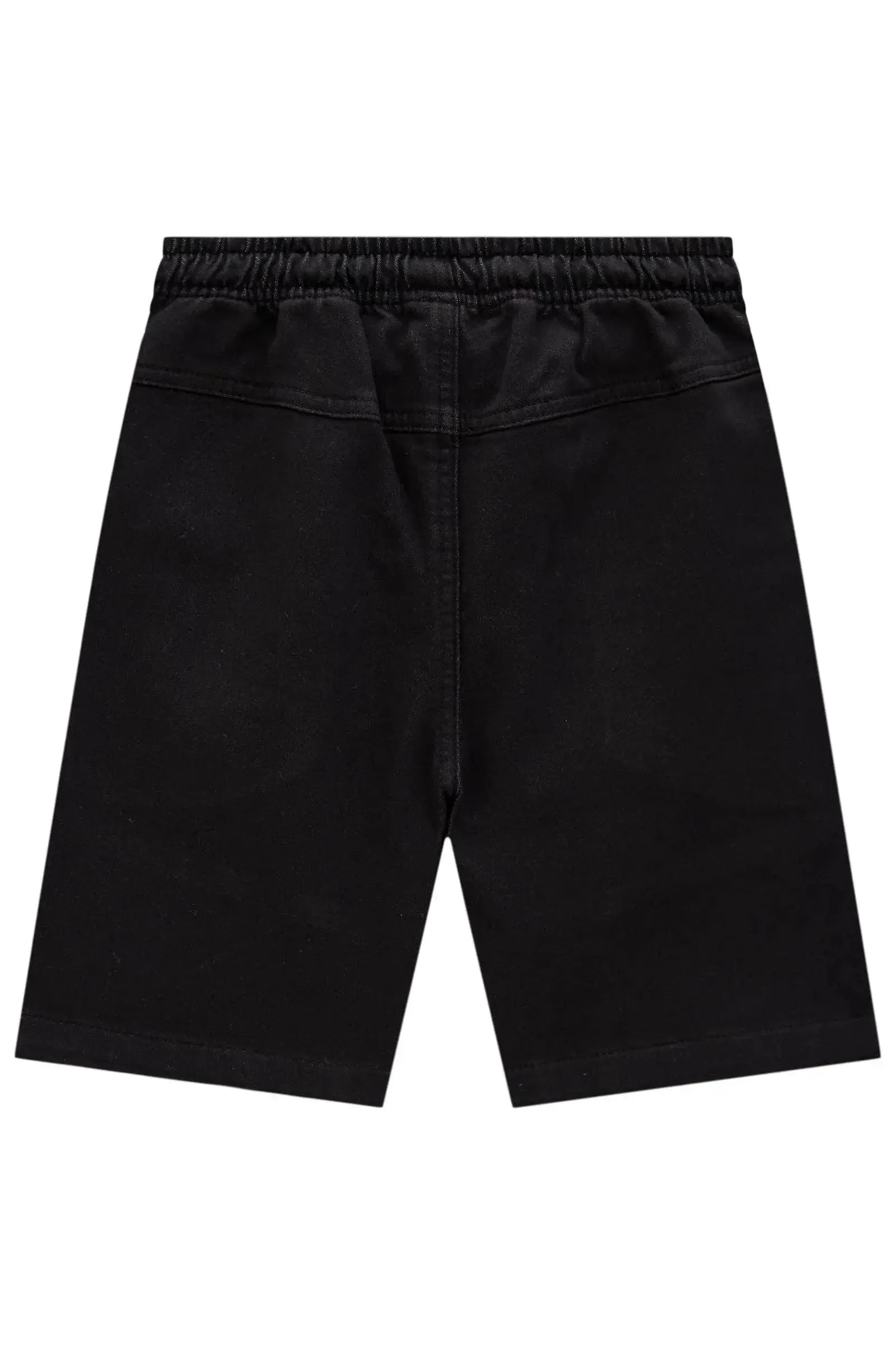 Bermuda em Sarja Soft com Elastano 84491 LucBoo Infantil Menino