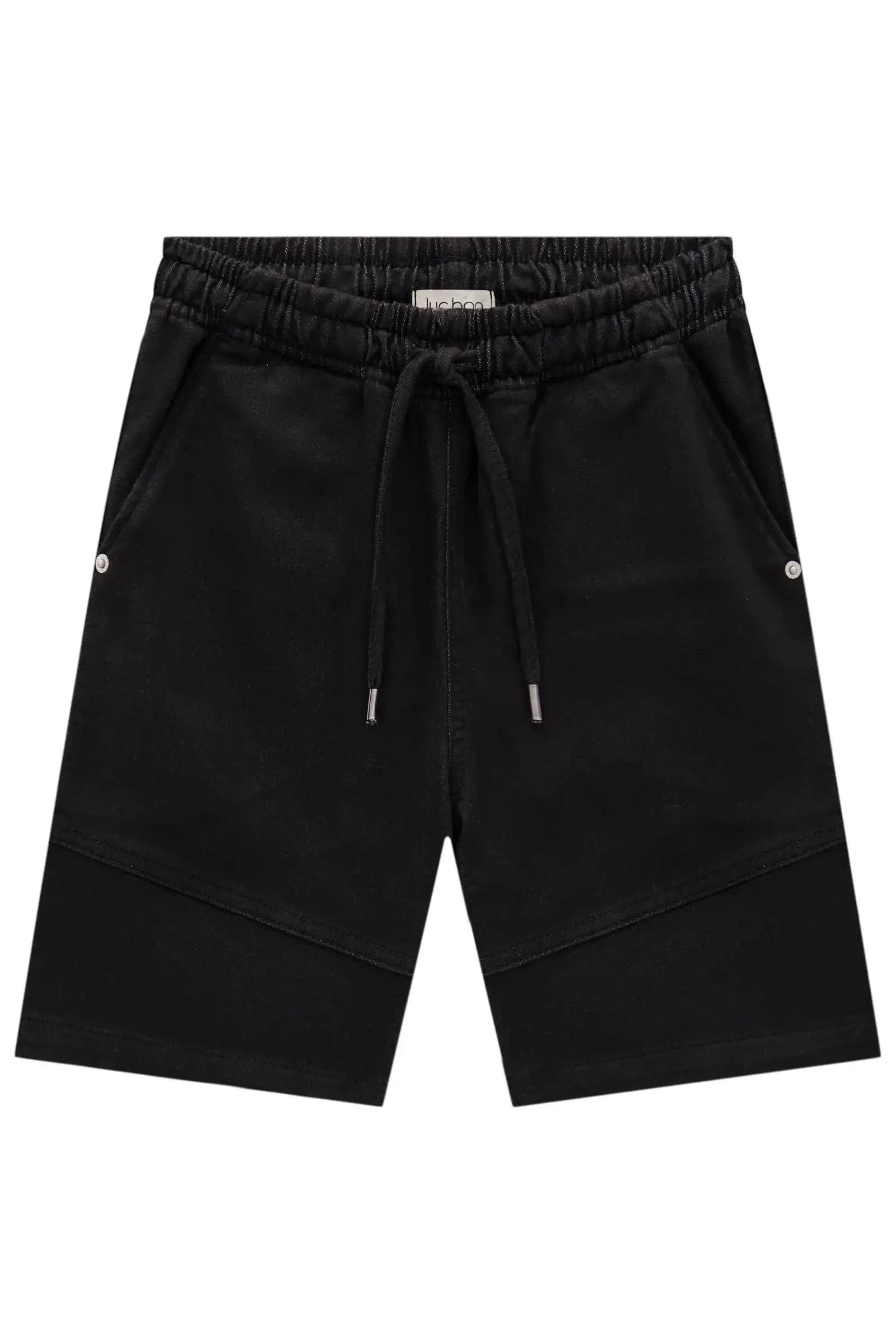 Bermuda em Sarja Soft com Elastano 84491 LucBoo Infantil Menino