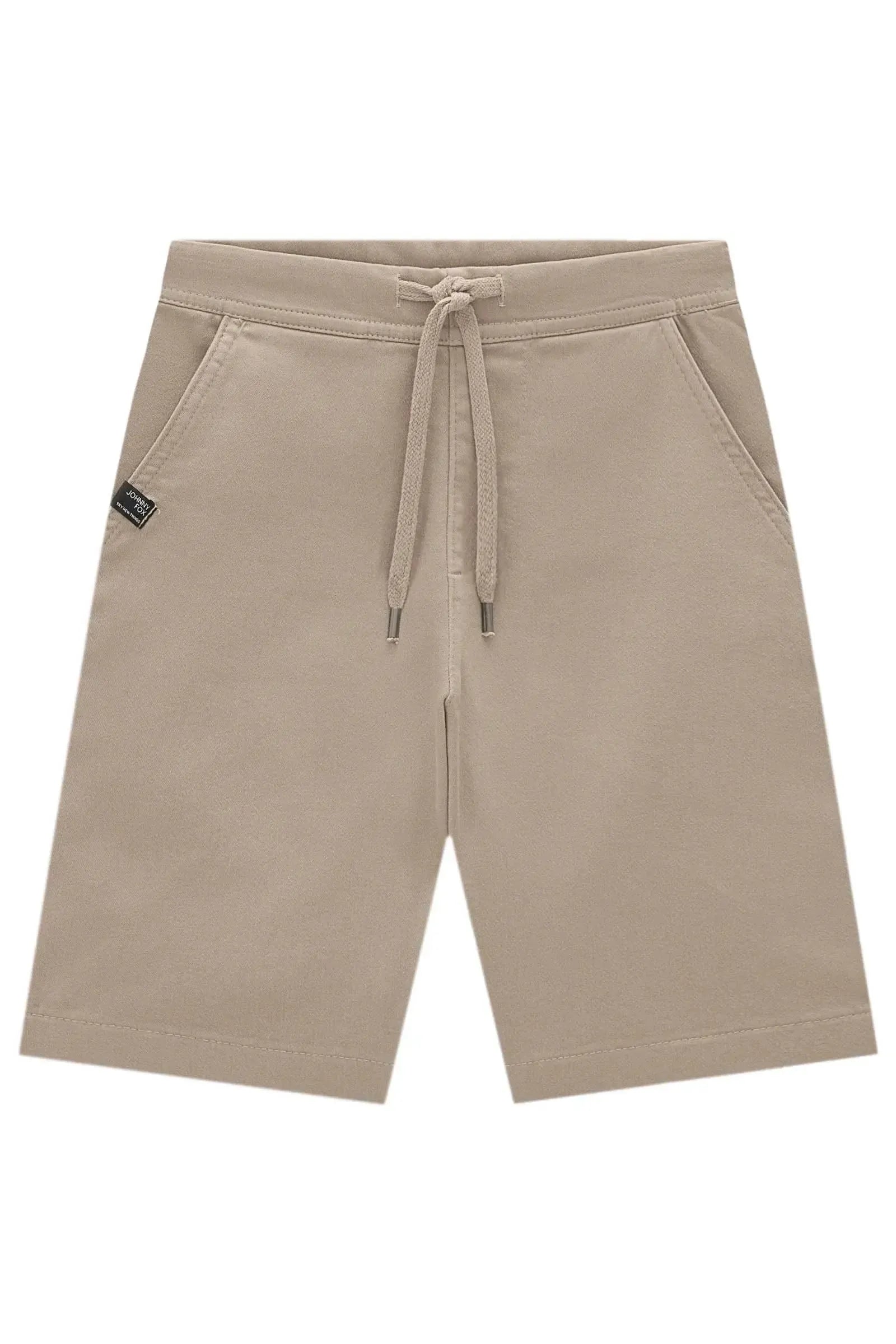 Bermuda em Sarja Squash com Elastano 93367 Johnny Fox Teen Menino