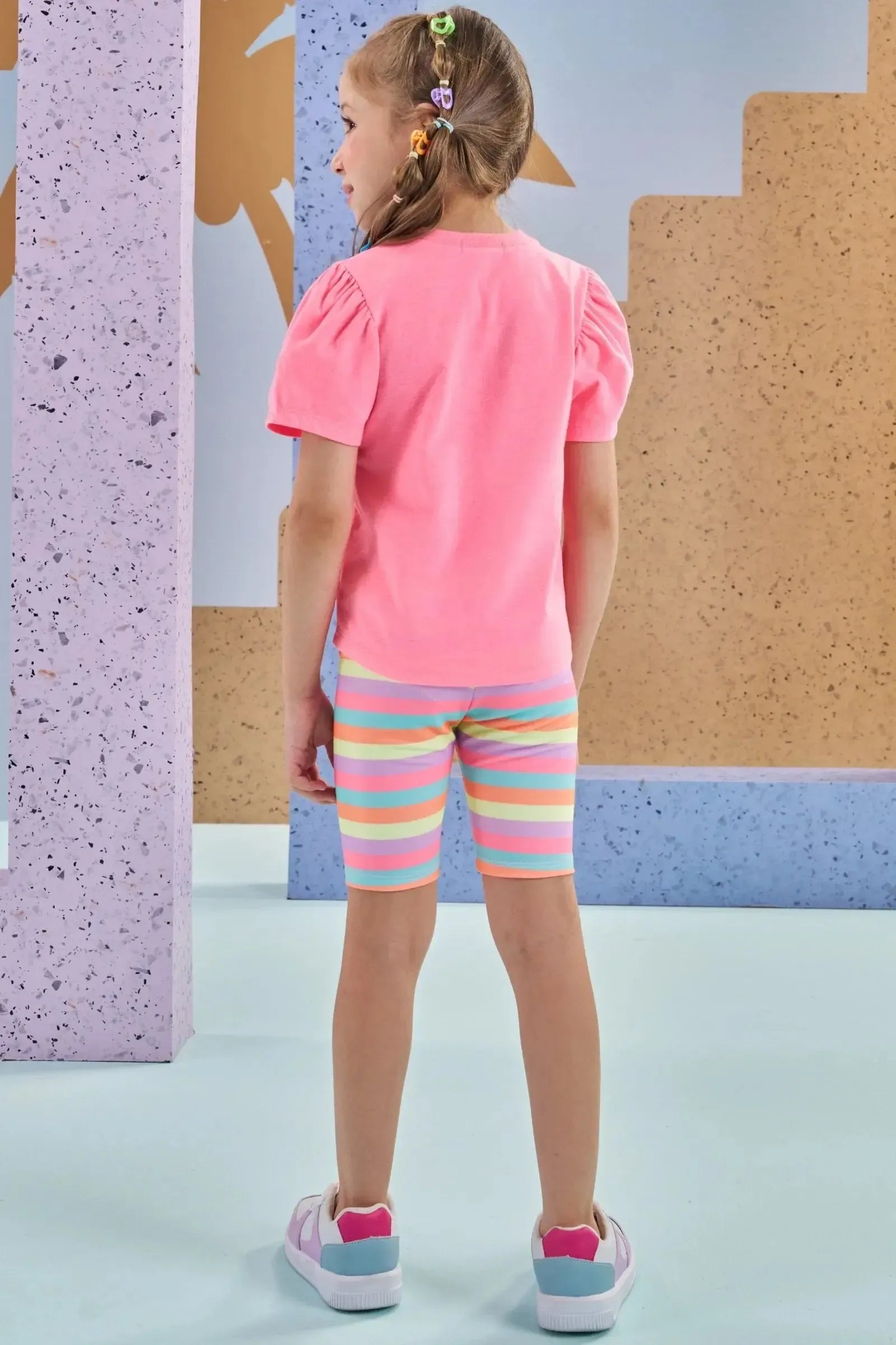 Biker em Molecotton 88645 Kukiê Infantil Menina