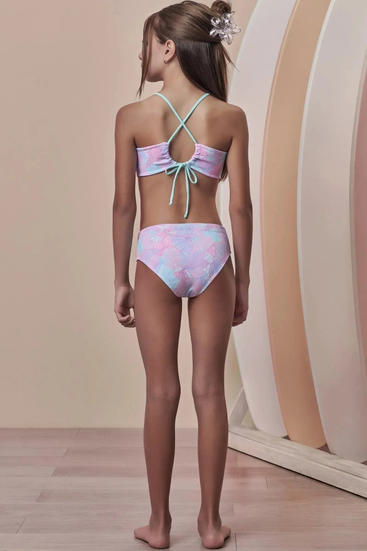 Biquíni em Malha com Proteção UV50 99464 Vic Teen Menina