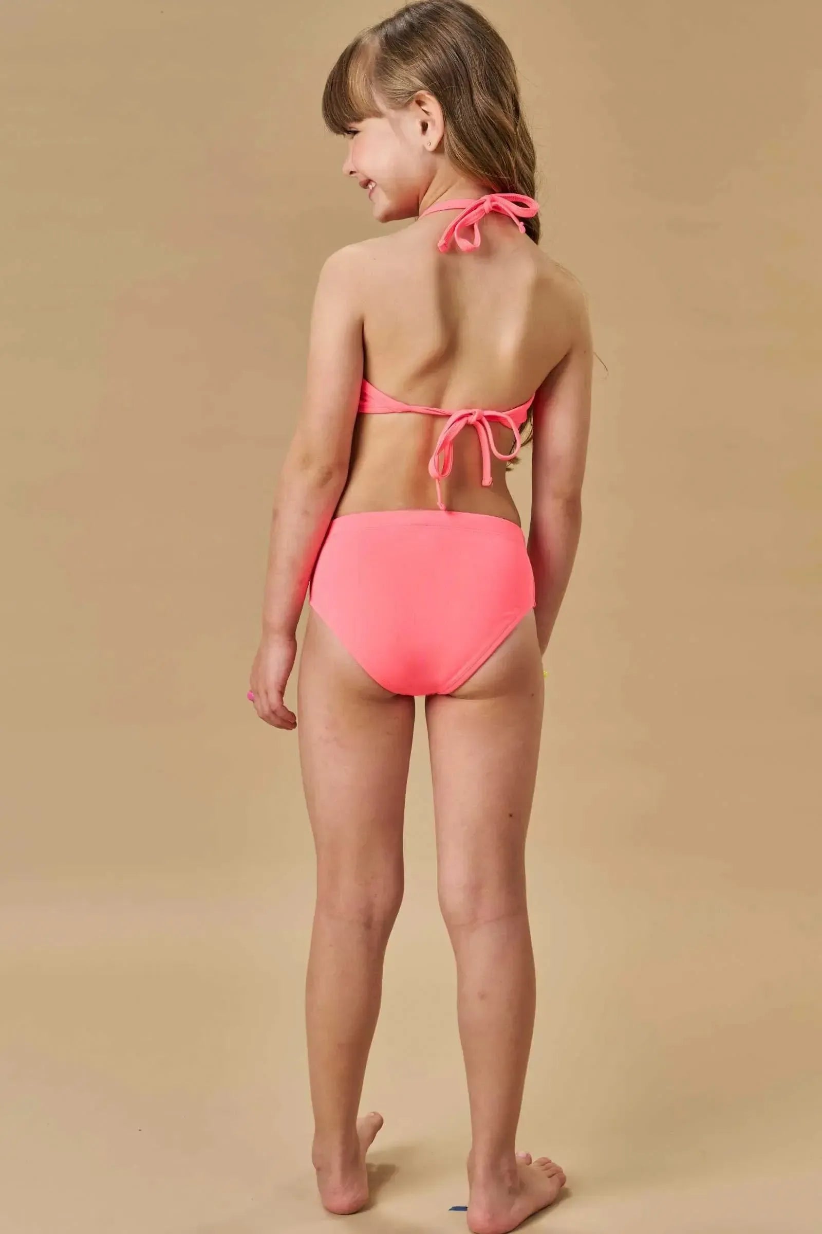 Biquíni em Malha Poliamida com Proteção UV 50+ 87400 Infanti Infantil Menina