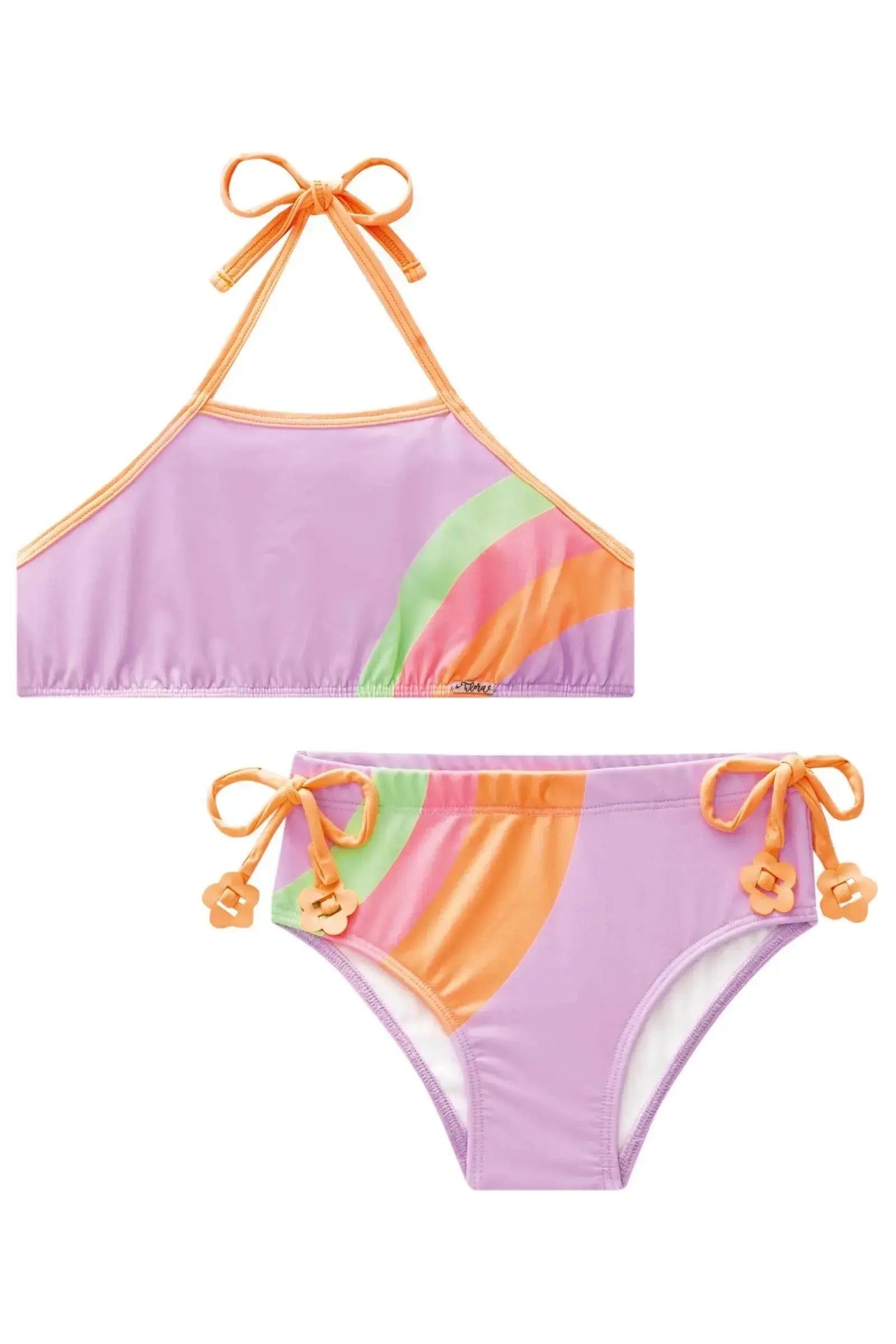 Biquíni em Malha Uv Dry com Proteção Uv 50+ 84516 Infanti Infantil Menina