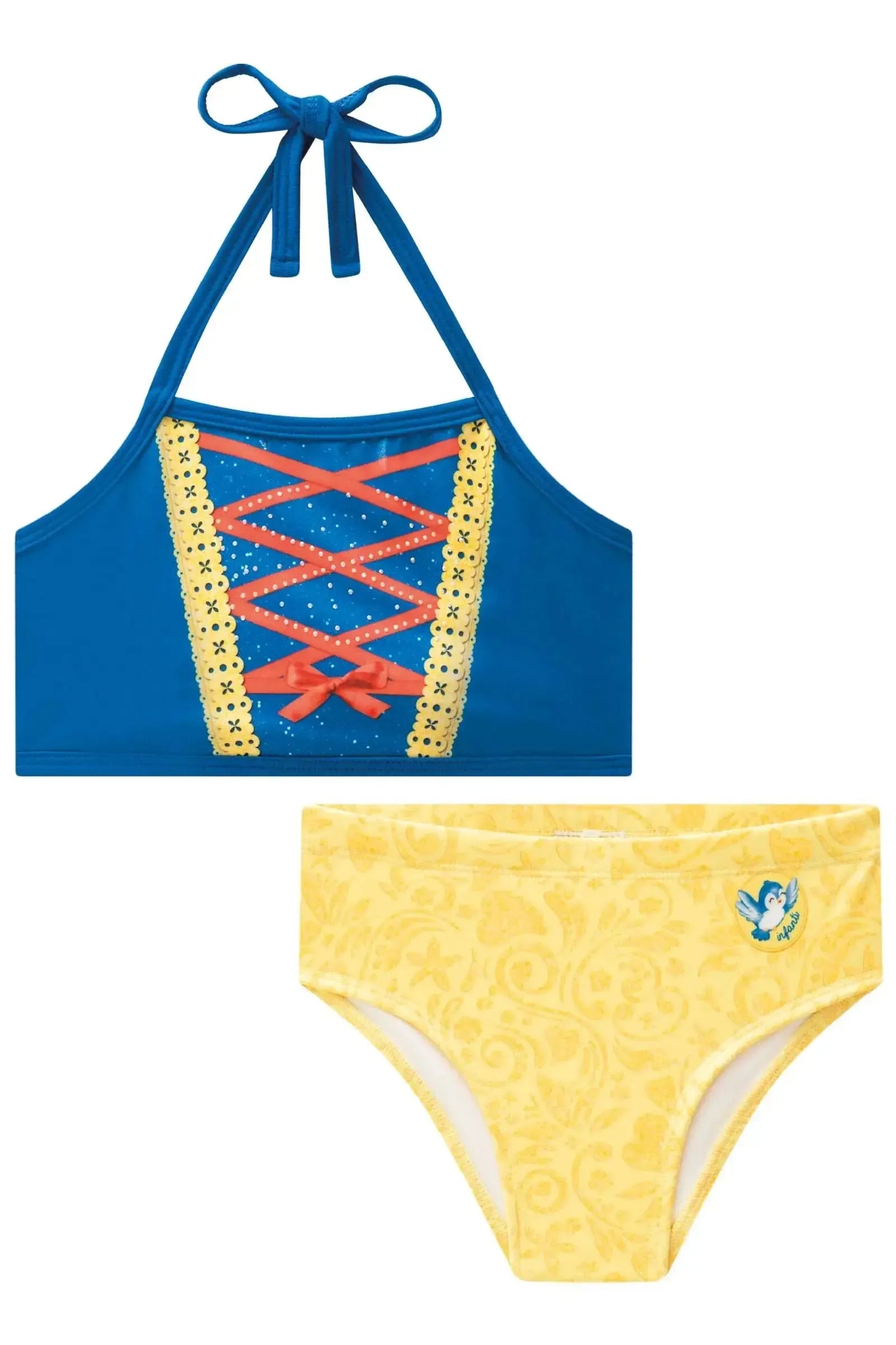 Biquíni em Malha UV Dry com Proteção UV 50+ 87439 Infanti Infantil Menina