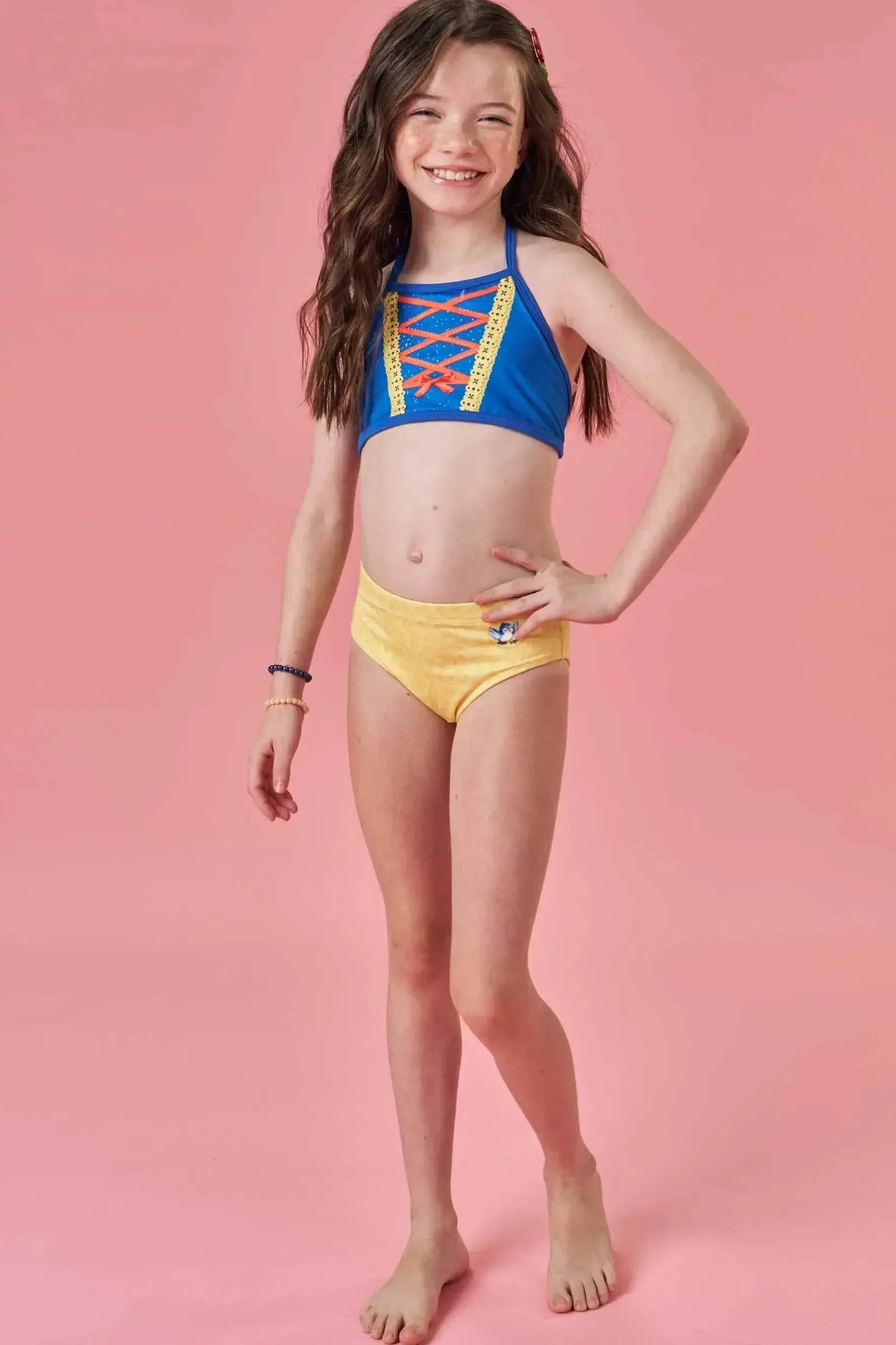 Biquíni em Malha UV Dry com Proteção UV 50+ 87439 Infanti Infantil Menina