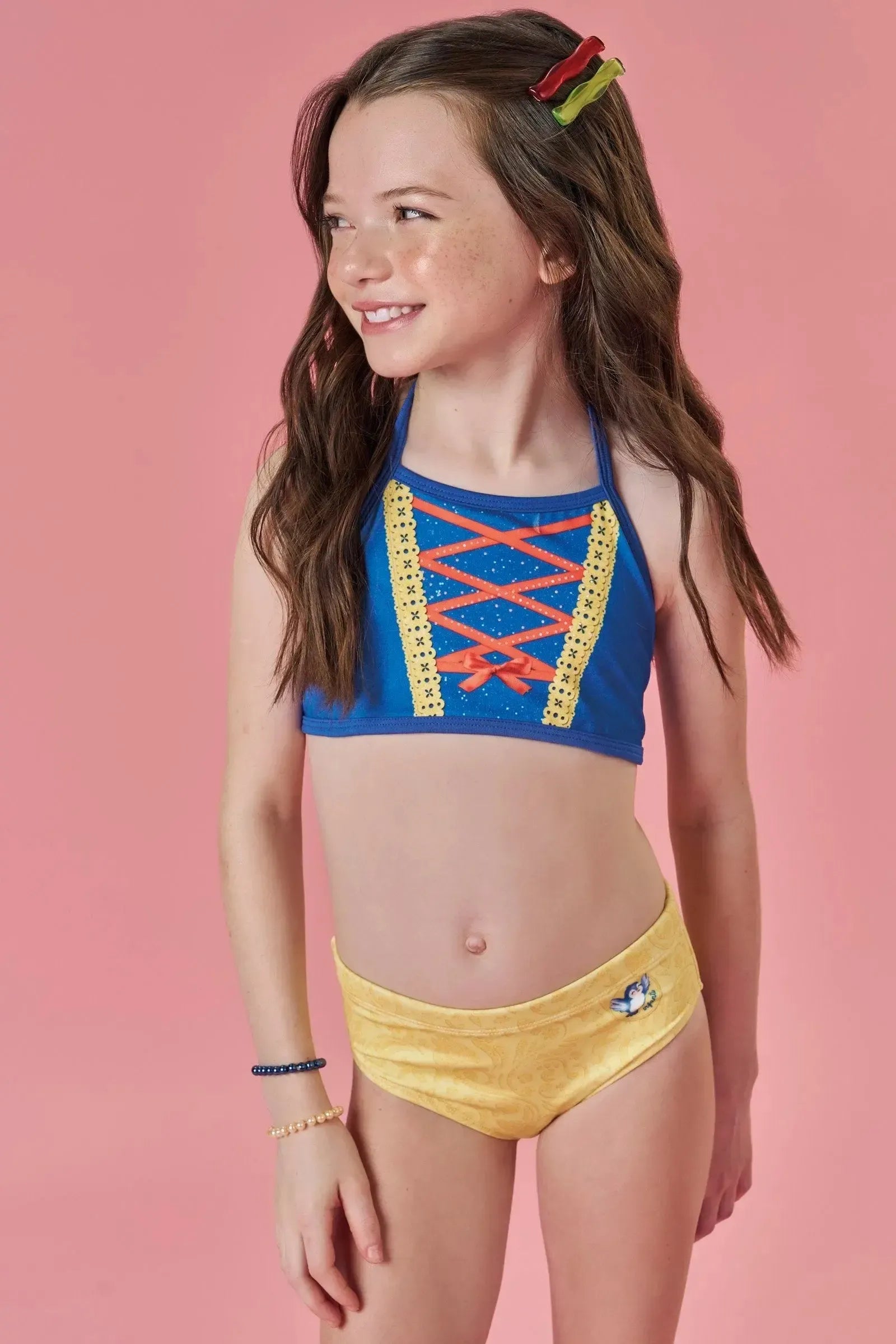 Biquíni em Malha UV Dry com Proteção UV 50+ 87439 Infanti Infantil Menina