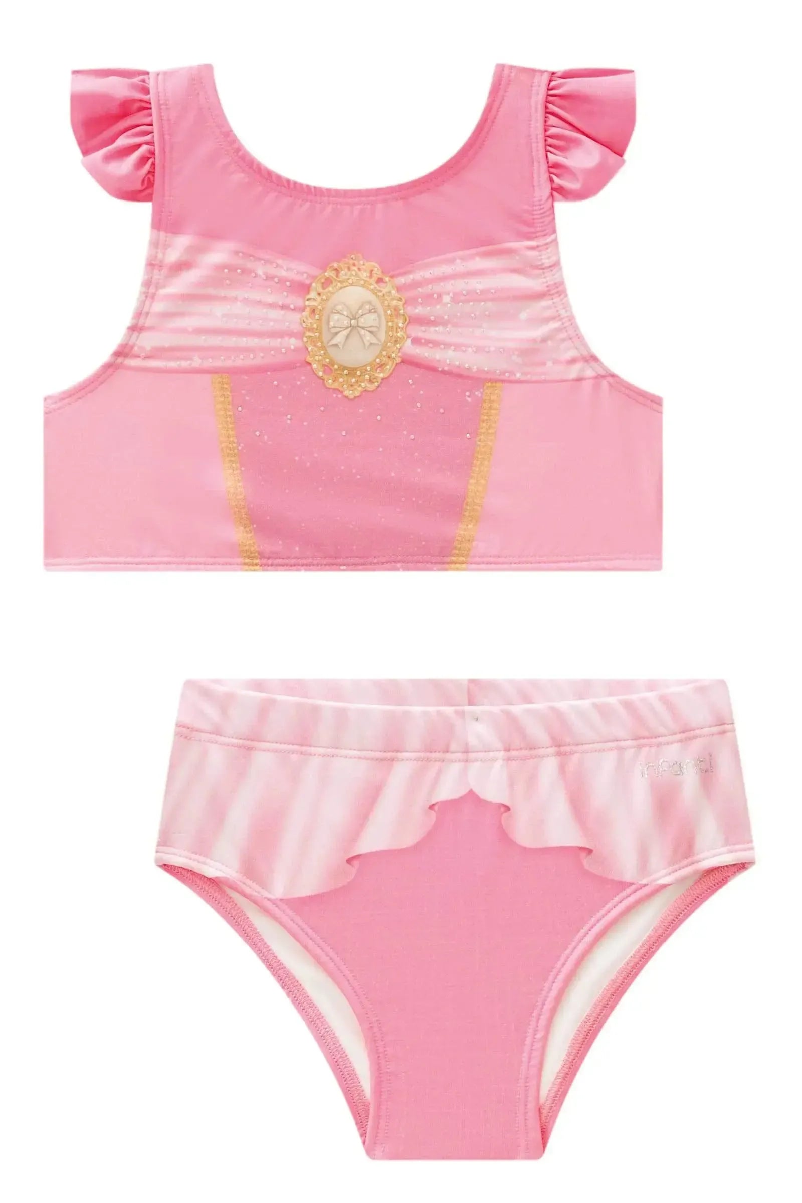 Biquíni em Malha UV Dry com Proteção UV 50+ 87440 Infanti Infantil Menina