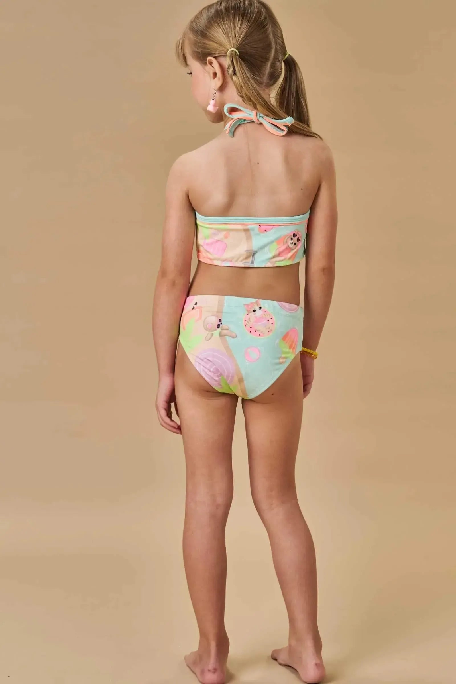 Biquíni em Malha UV Dry com Proteção UV 50+ 87792 Infanti Infantil Menina