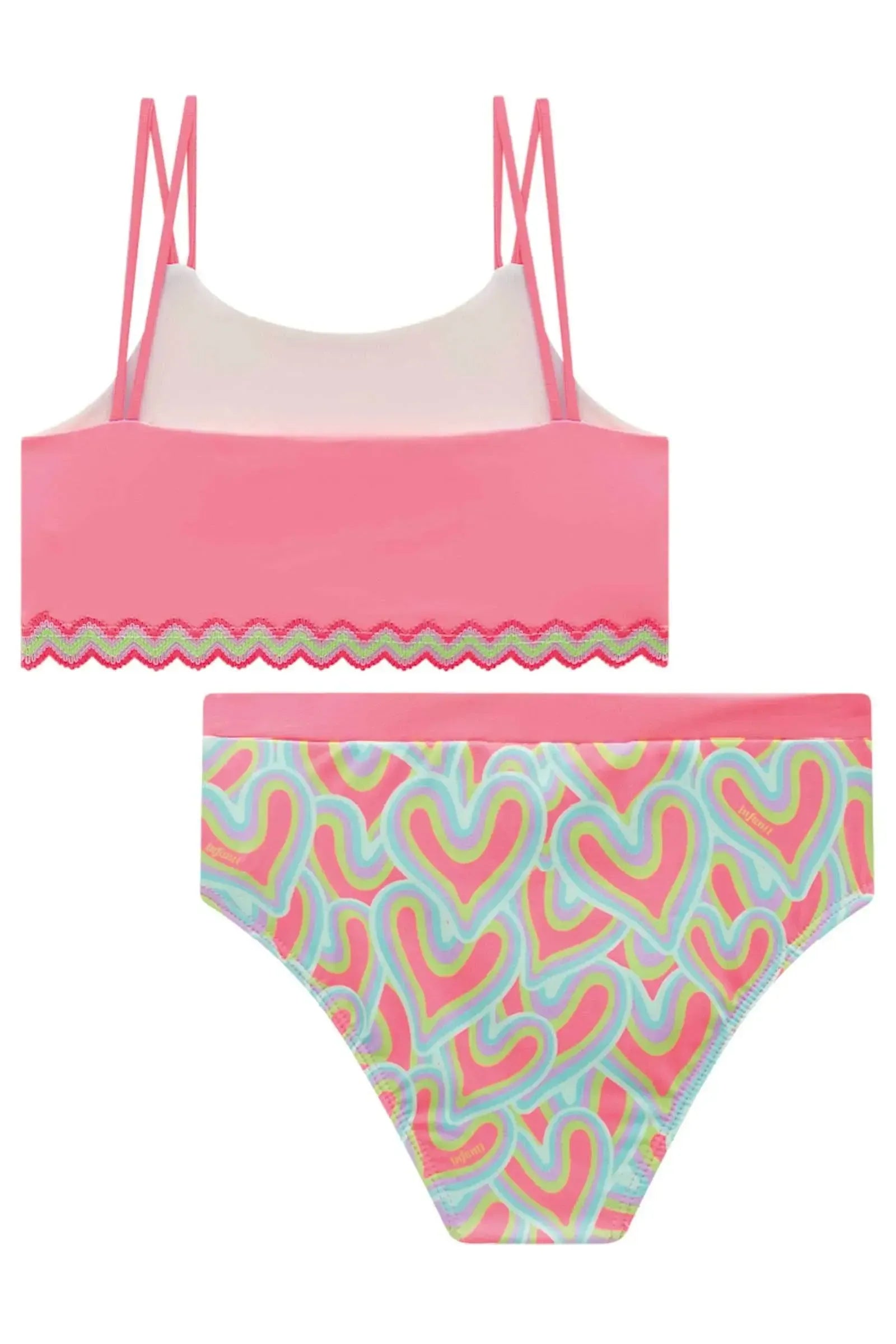 Biquíni em Malha UV Dry com Proteção UV 50+ 93169 Infanti Infantil Menina