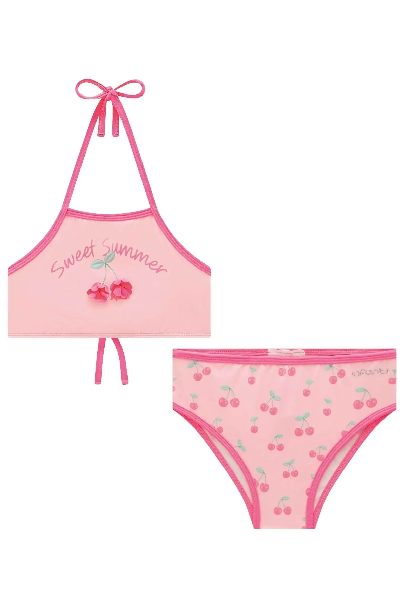 Biquíni em Malha UV Dry com Proteção UV 50+ 96607 Infanti Infantil Menina