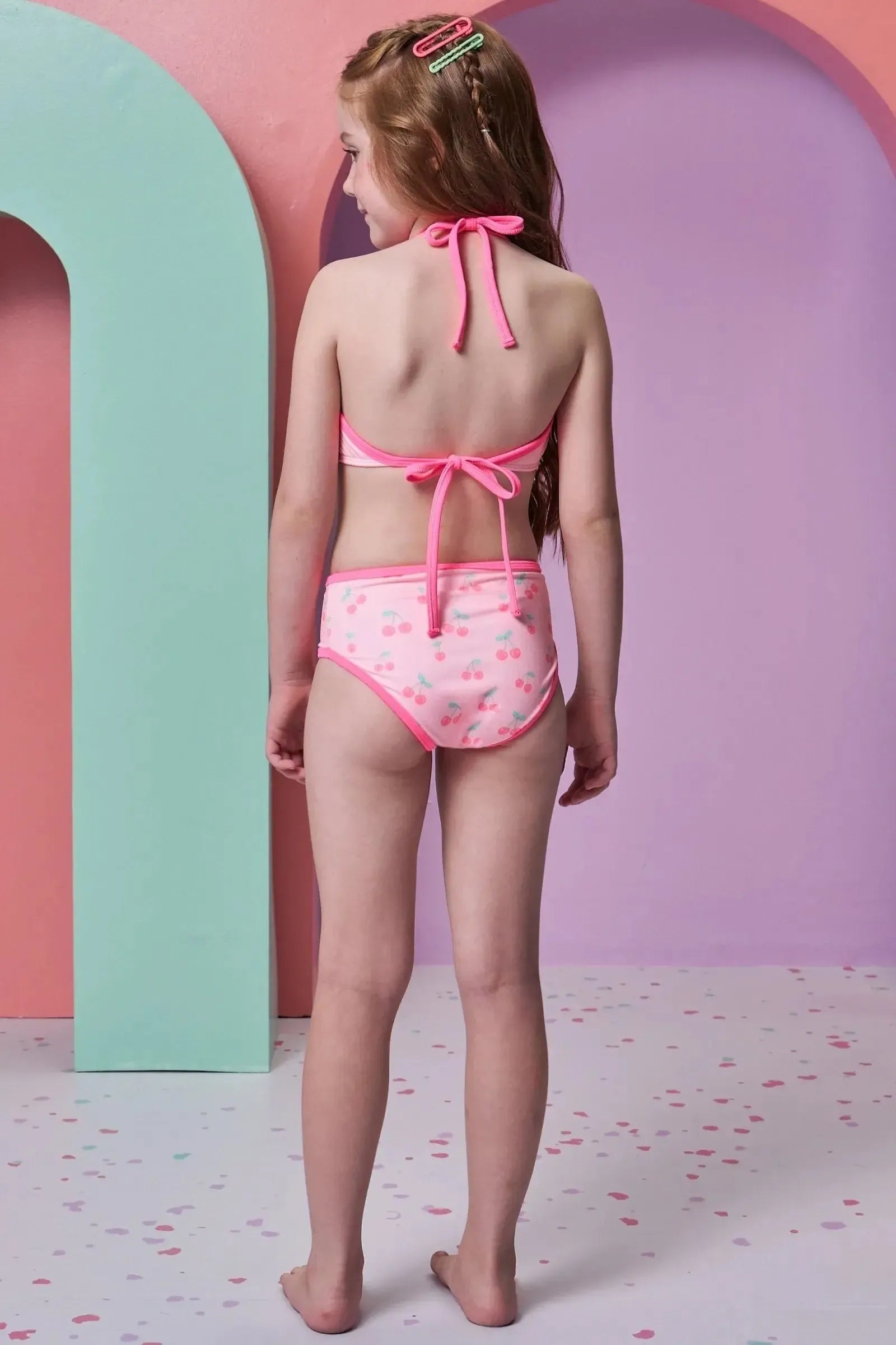 Biquíni em Malha UV Dry com Proteção UV 50+ 96607 Infanti Infantil Menina