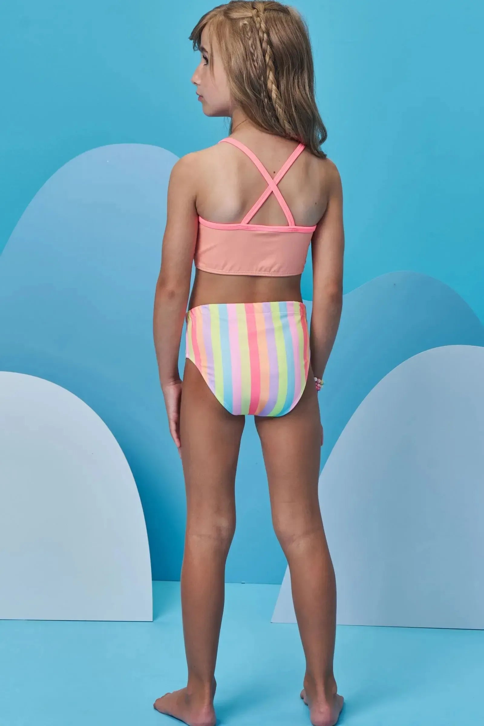 Biquíni em Malha UV Dry com Proteção UV 50+ 98407 Infanti Infantil Menina