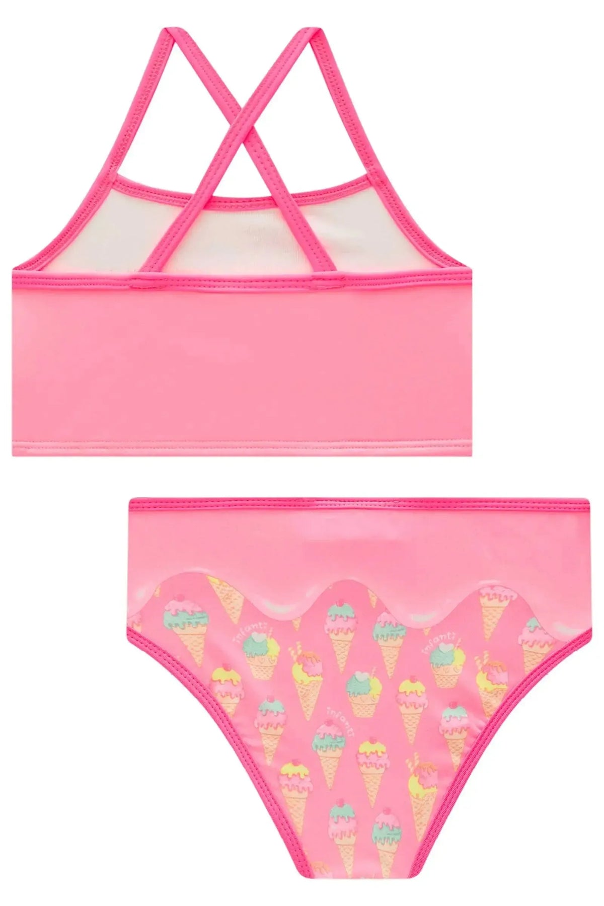 Biquíni em Malha UV Dry com Proteção UV 50+ 99171 Infanti Infantil Menina
