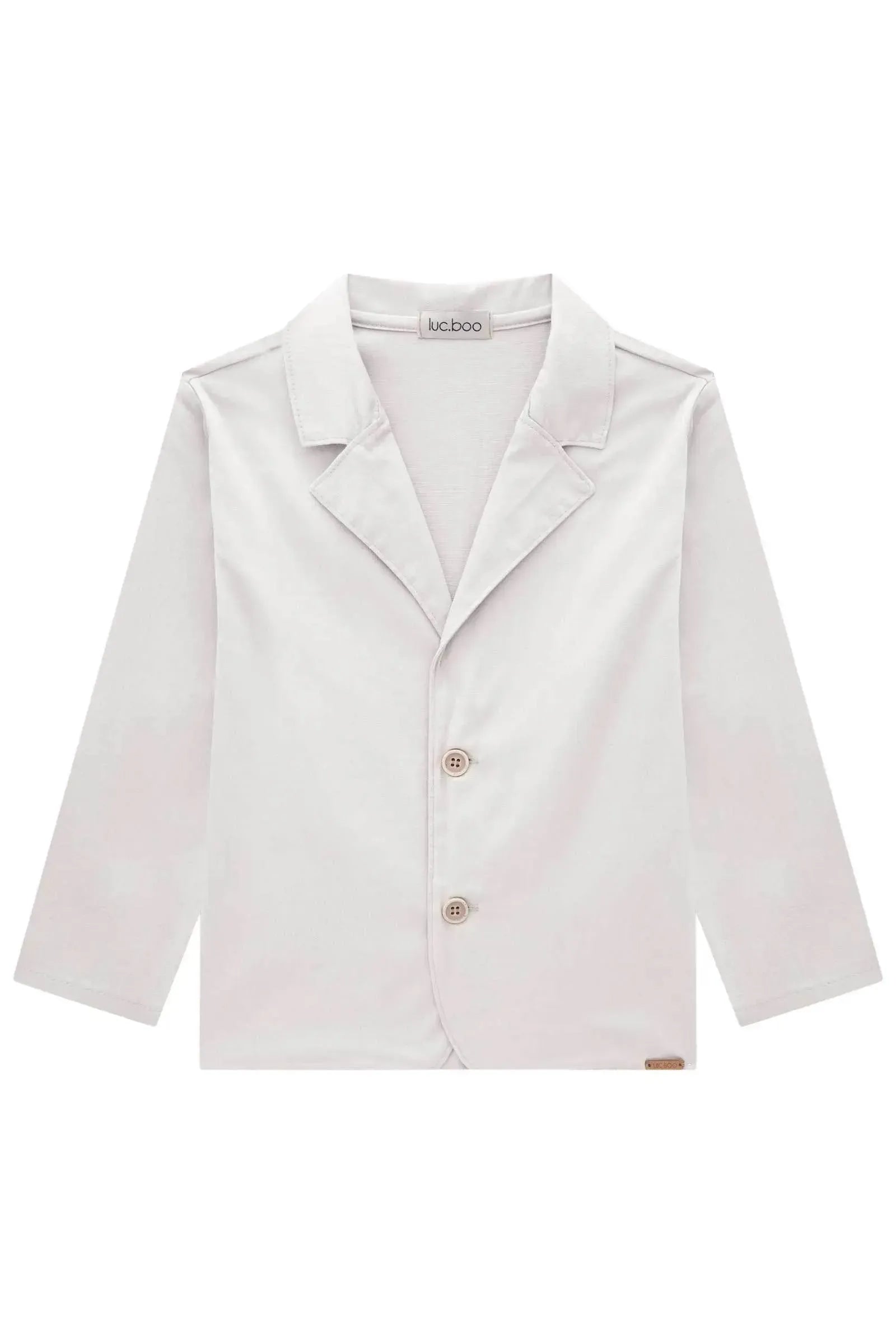 Blazer em Linho Santorine com Elastano 83624 LucBoo Infantil Menino